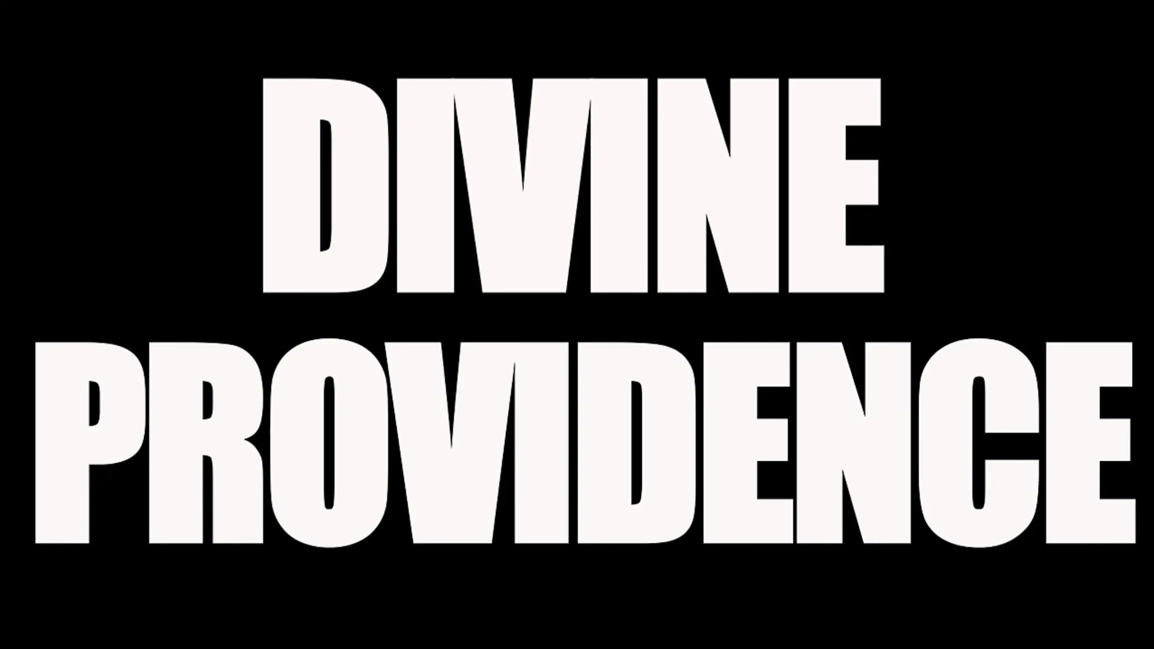 Divine Providence backdrop