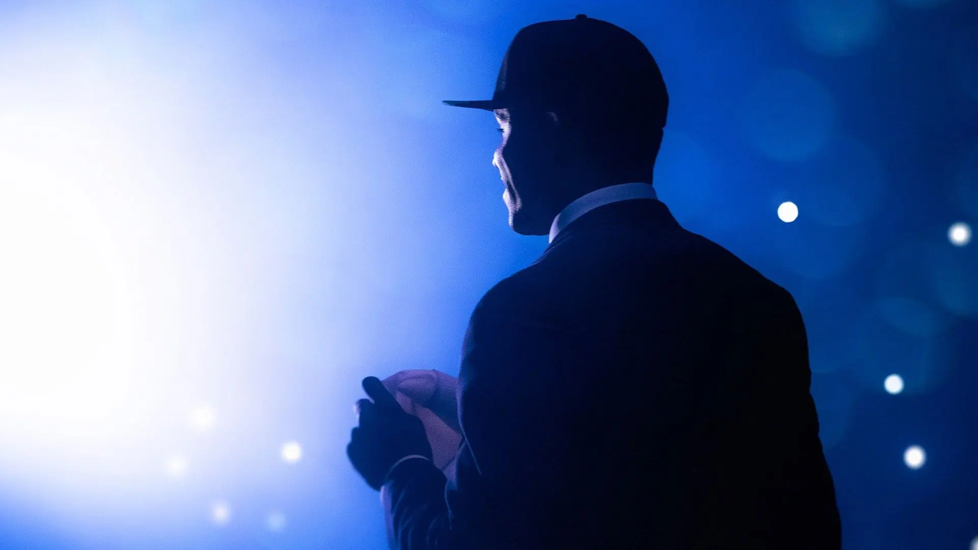 On The Clock backdrop