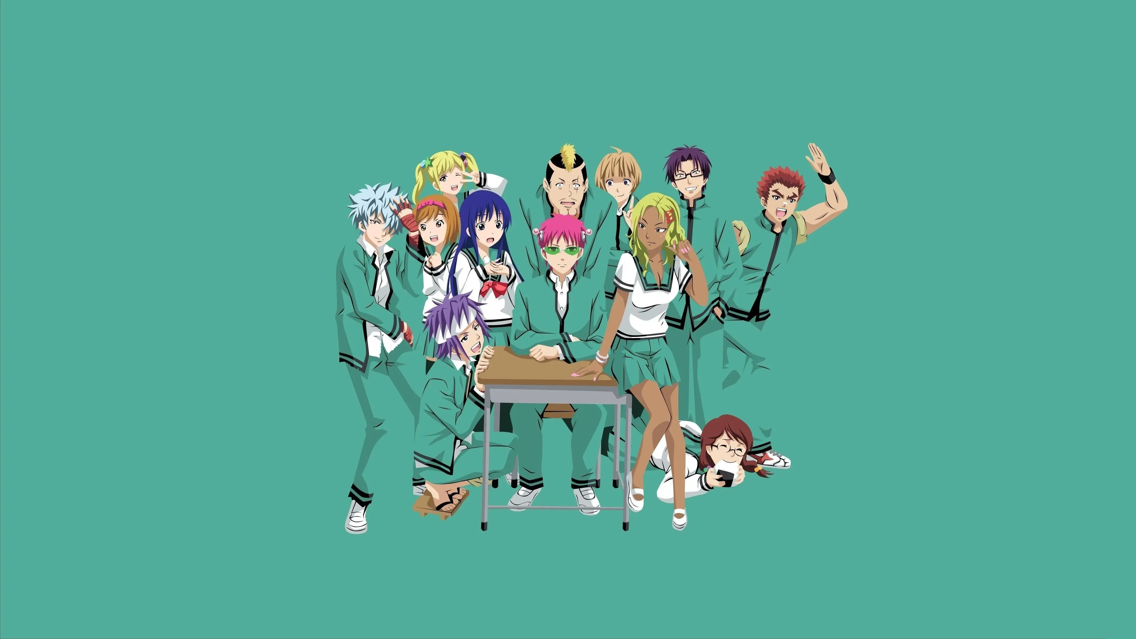 The Disastrous Life of Saiki K. backdrop