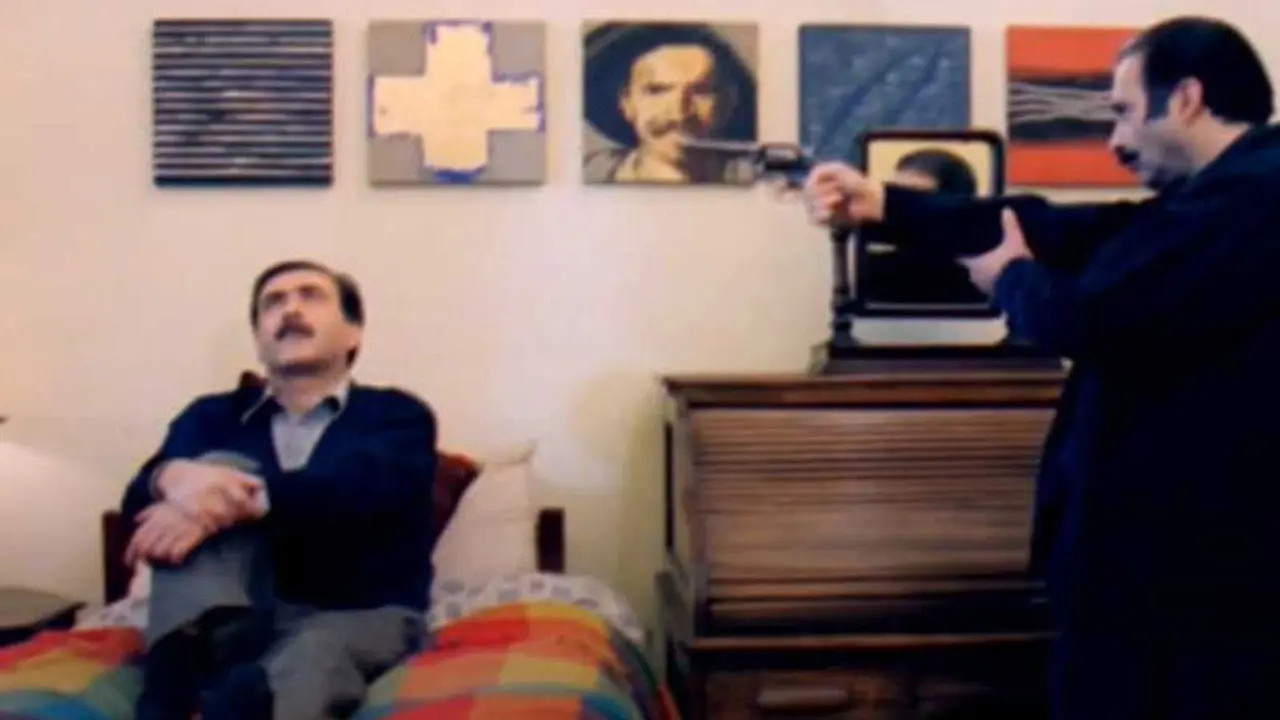 Beware of Greeks Bearing Guns backdrop
