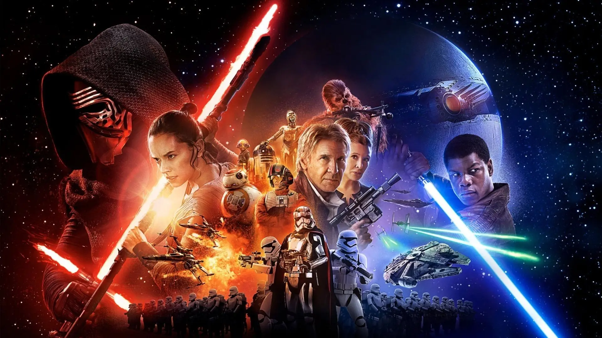 Star Wars: The Force Awakens backdrop