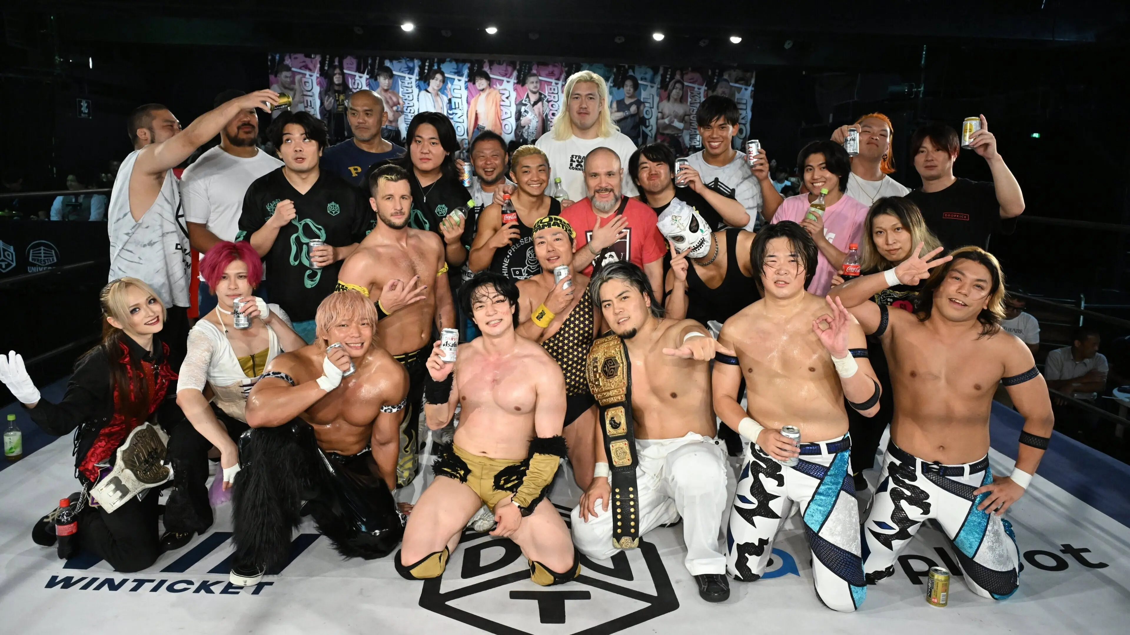 DDT Pro-Wrestling backdrop