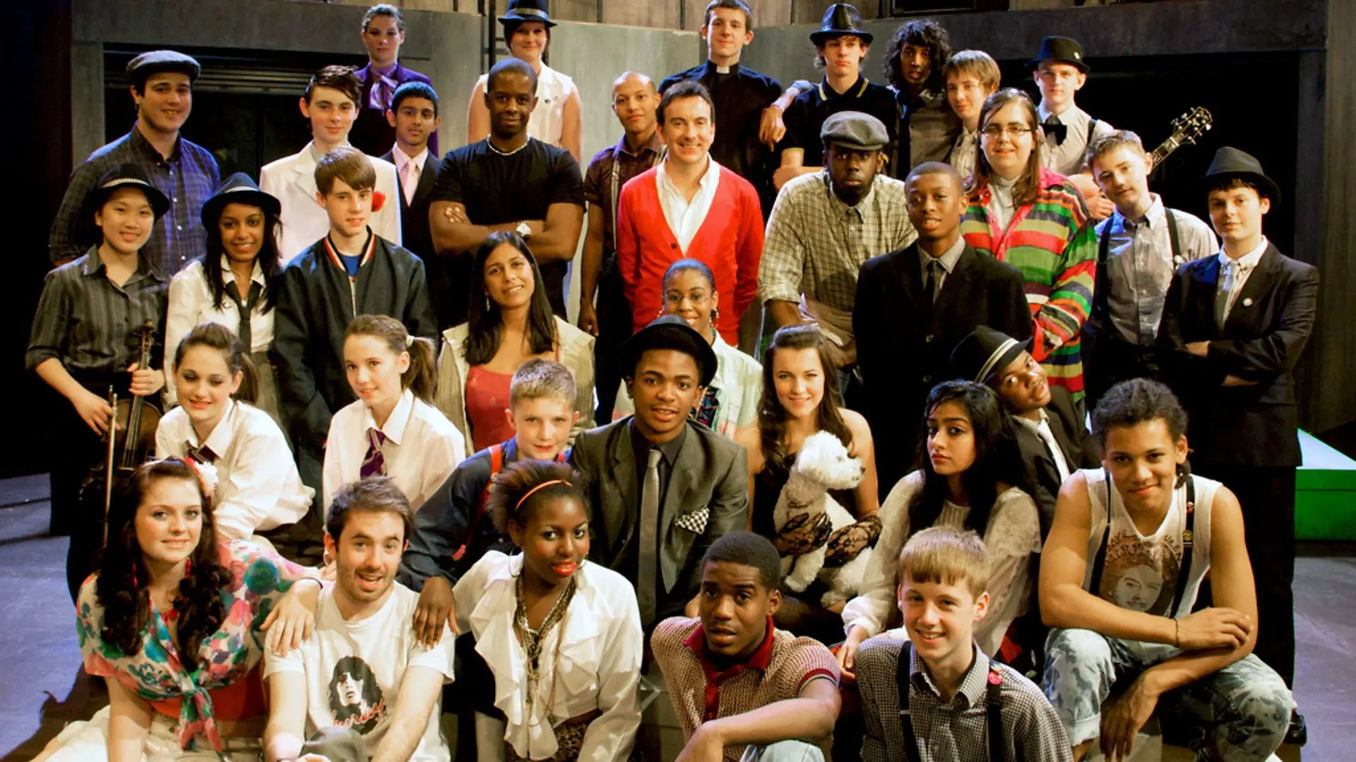 When Romeo Met Juliet backdrop