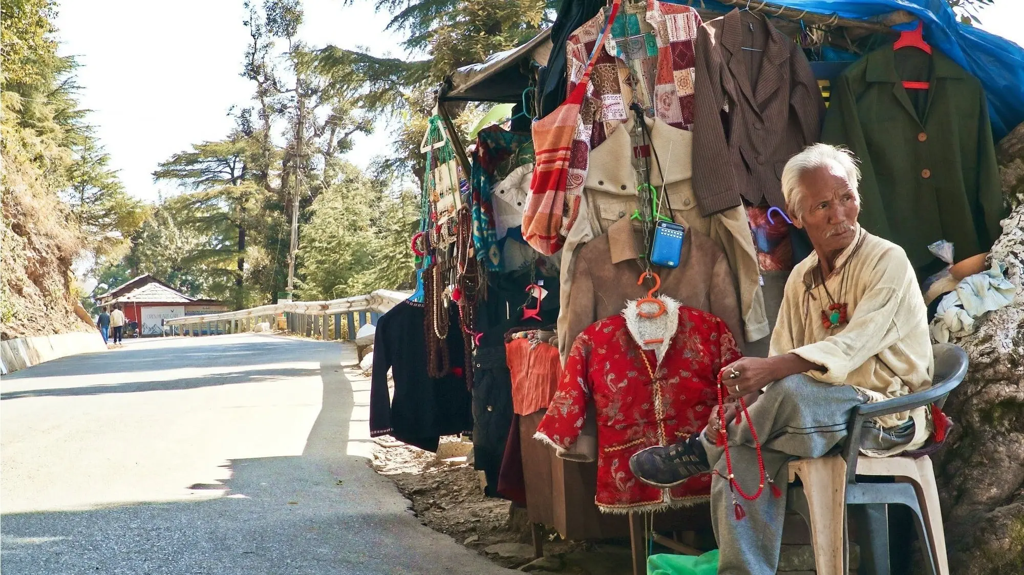 Drifting on the Roof of the World backdrop