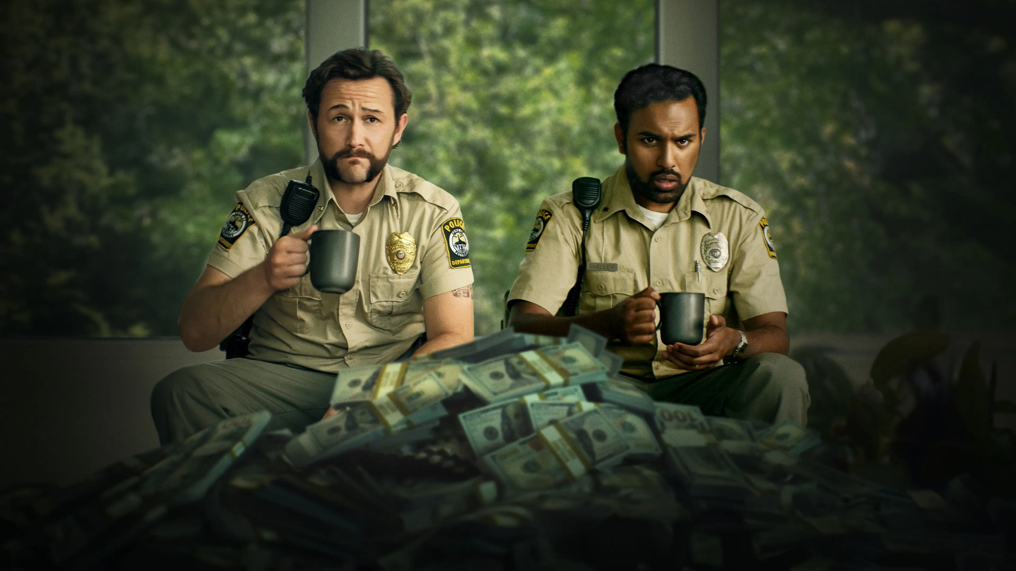 Greedy People backdrop