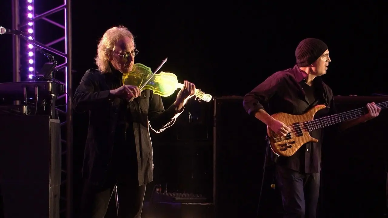 Eddie Jobson - Four Decades Special Concert backdrop