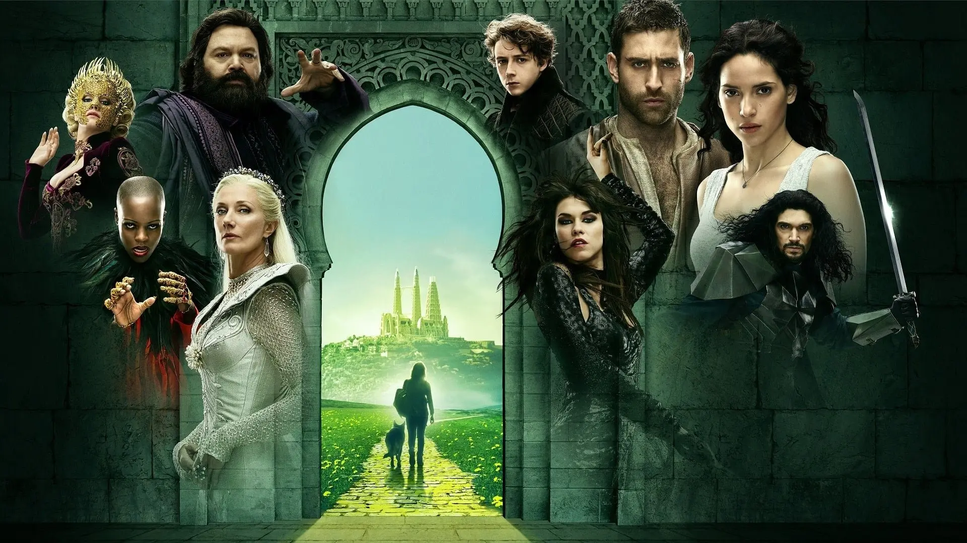 Emerald City backdrop