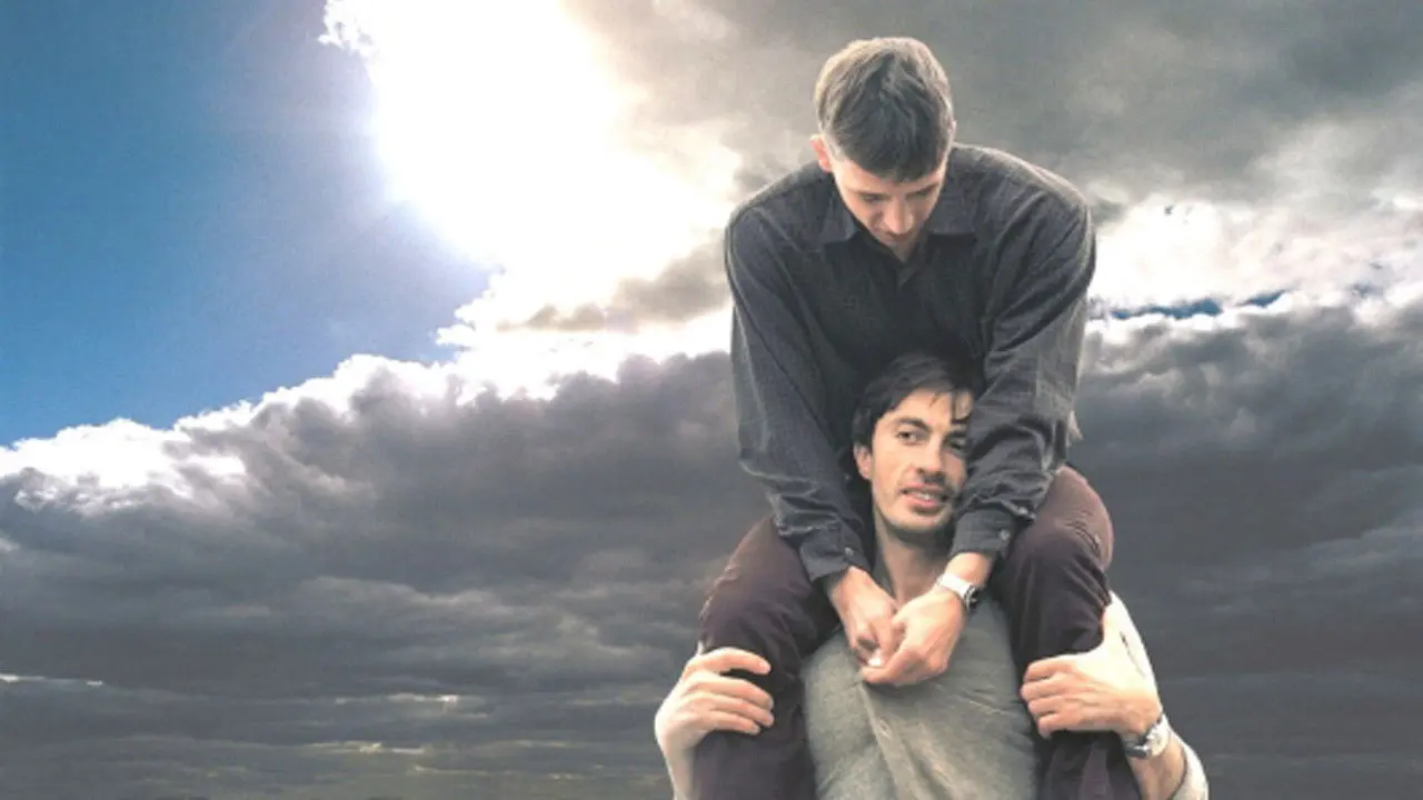 Father and Son backdrop