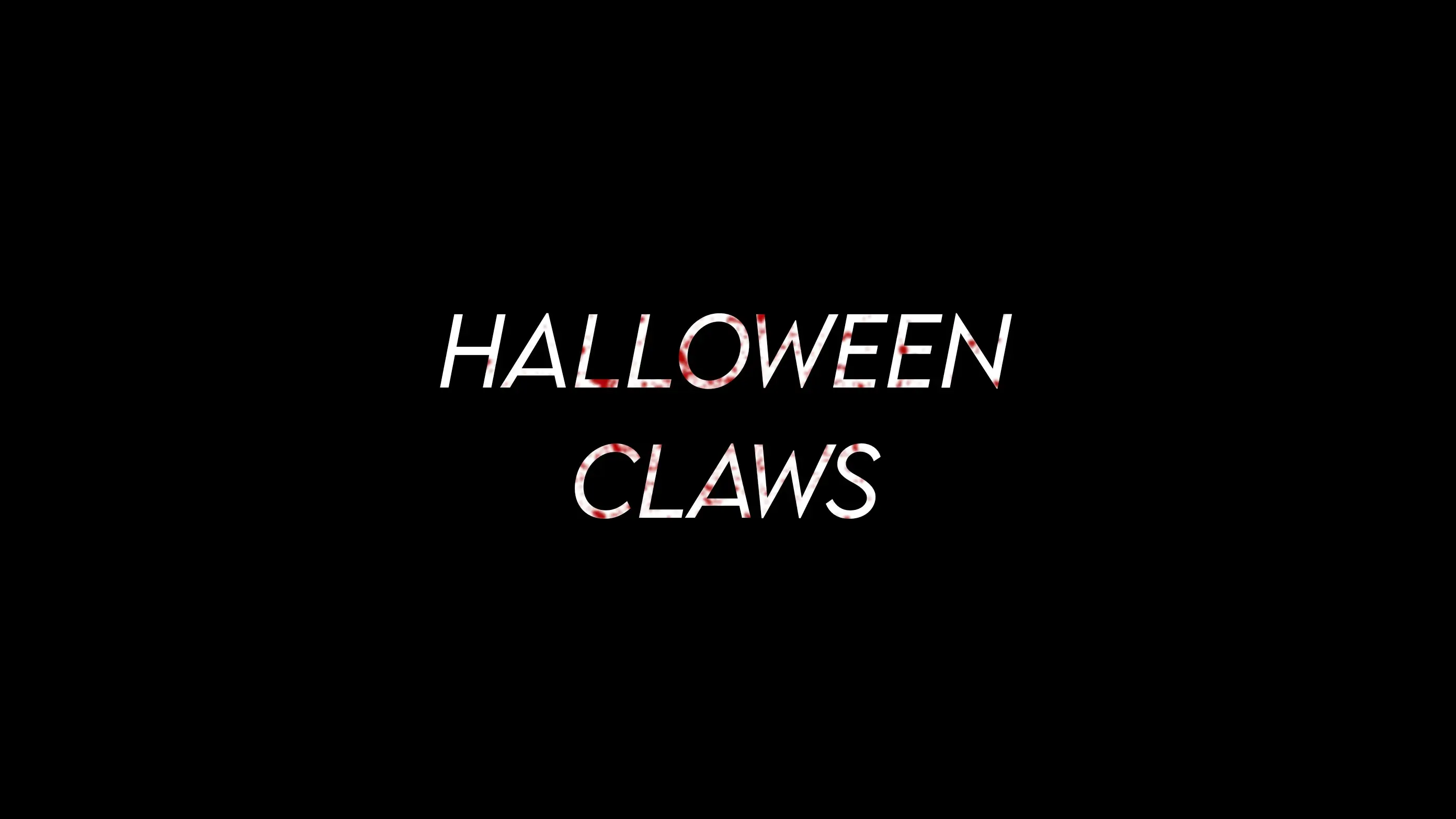 Halloween Claws backdrop