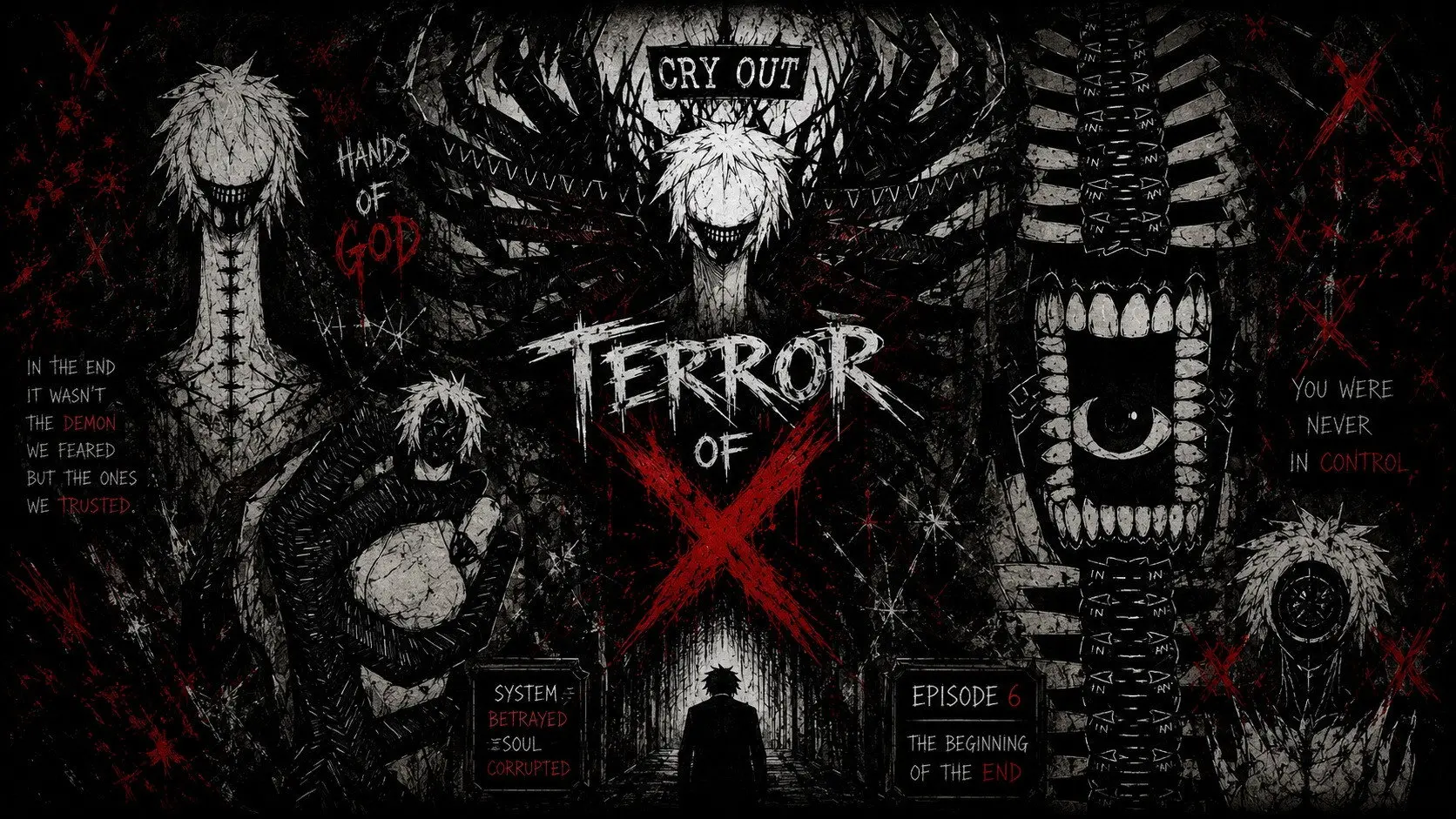 Terror Of X backdrop