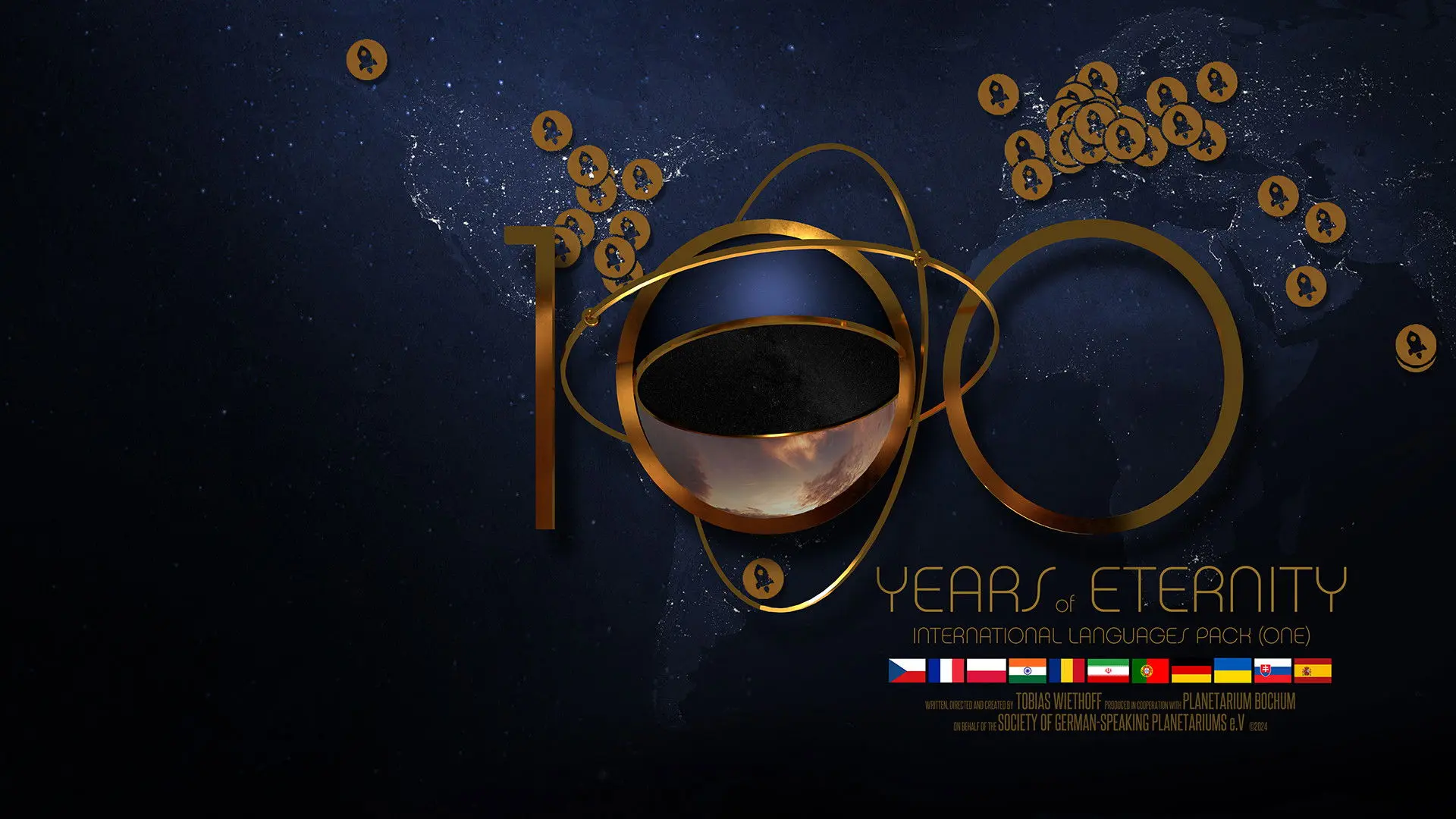 100 Years of Eternity backdrop