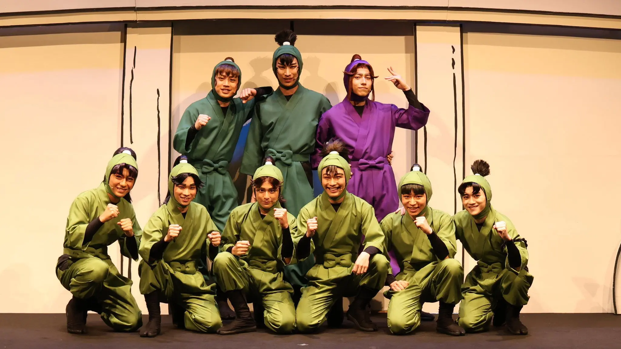 Nintama Rantaro The Stage: ~Nice to Meet You! All Third Graders, Assemble~ backdrop