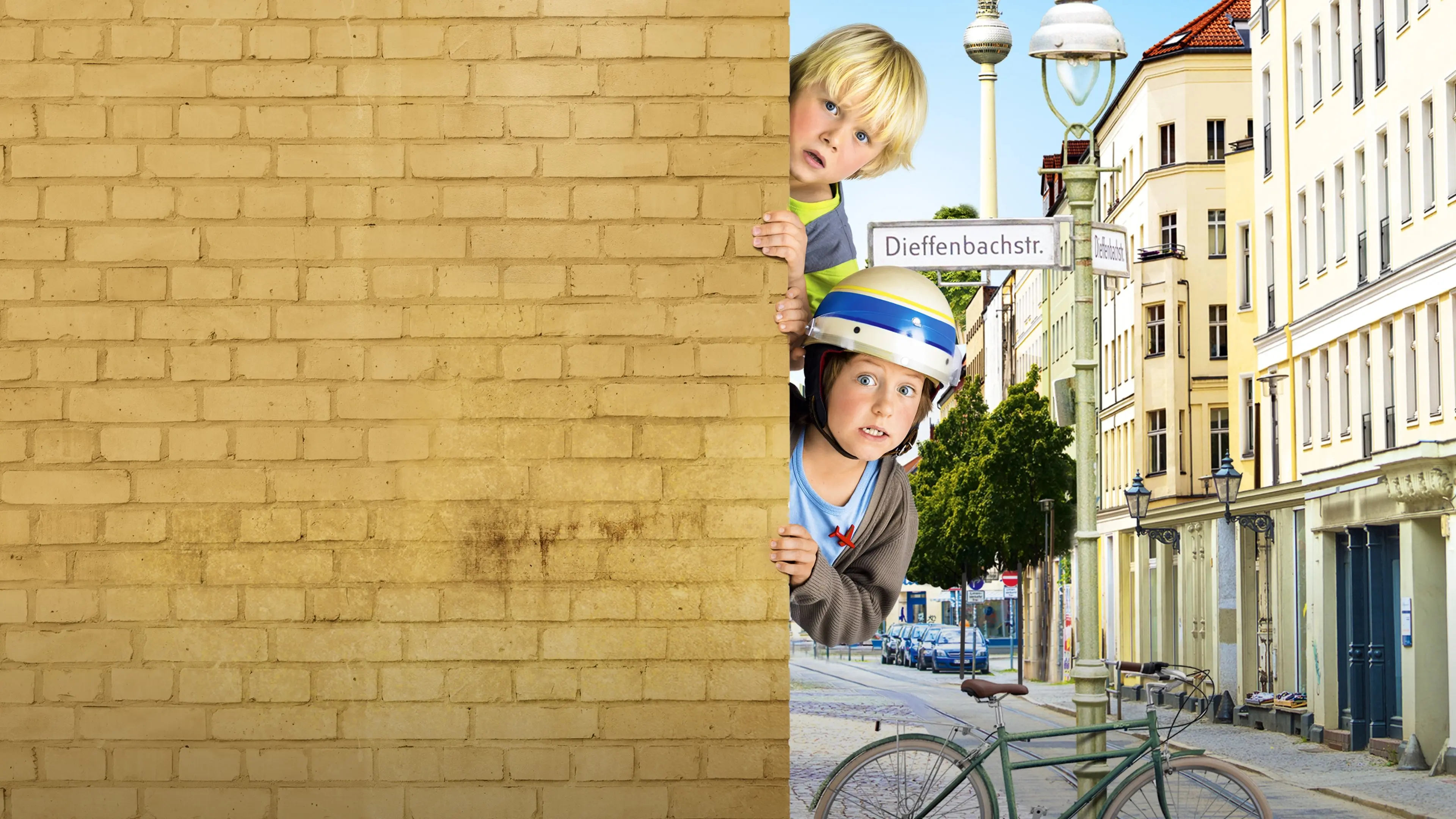 The Pasta Detectives backdrop