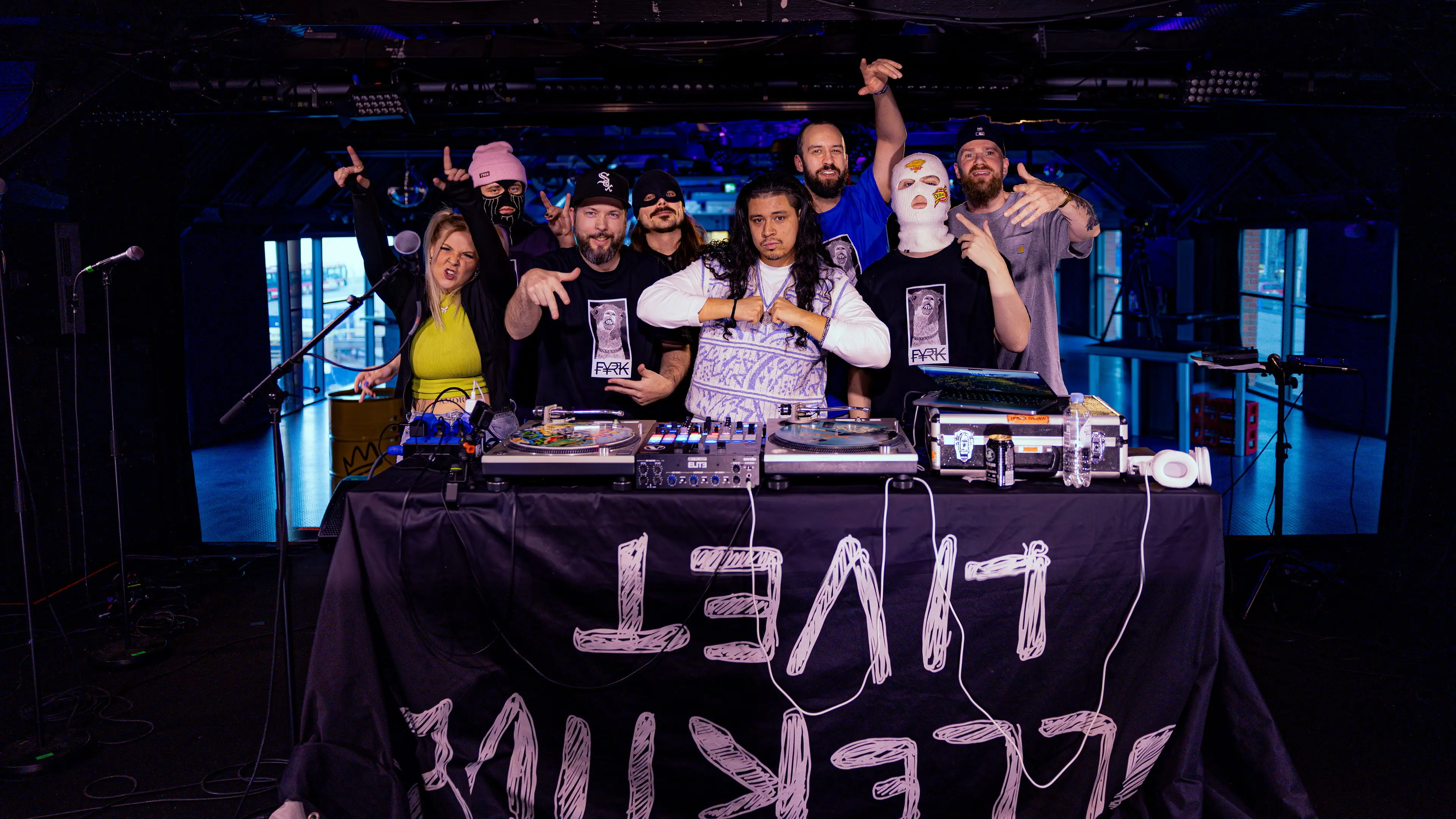 Hurri Hiphop backdrop