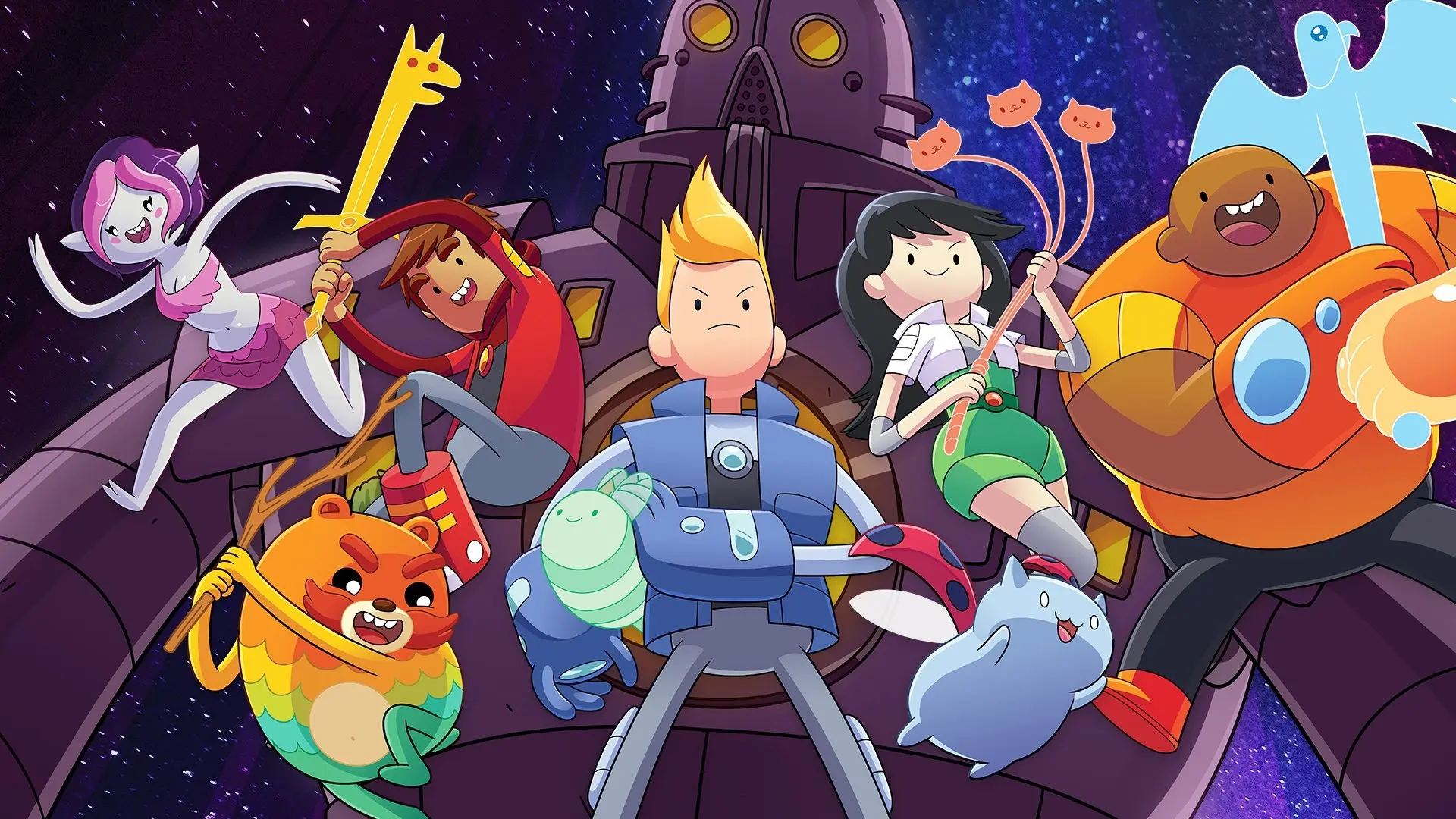 Bravest Warriors backdrop