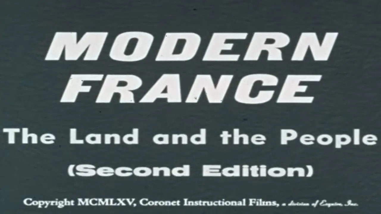 Modern France: The Land and the People (Second Edition) backdrop