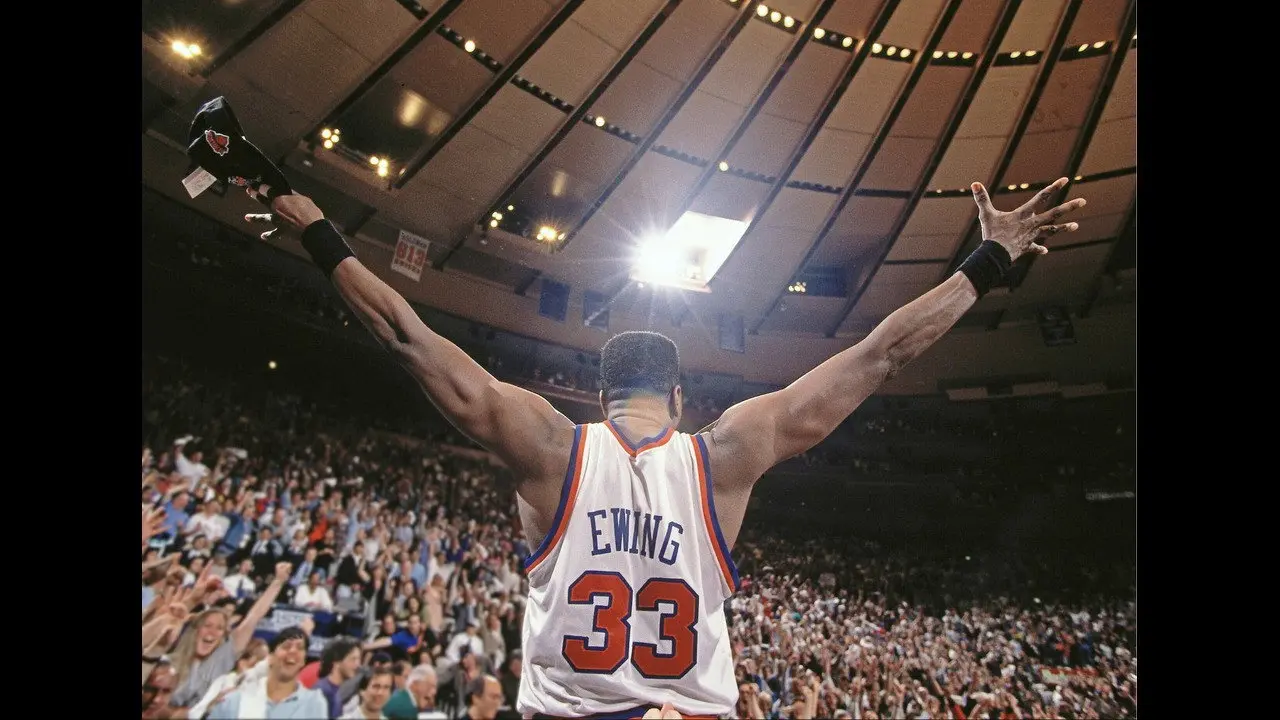 Patrick Ewing - Standing Tall backdrop