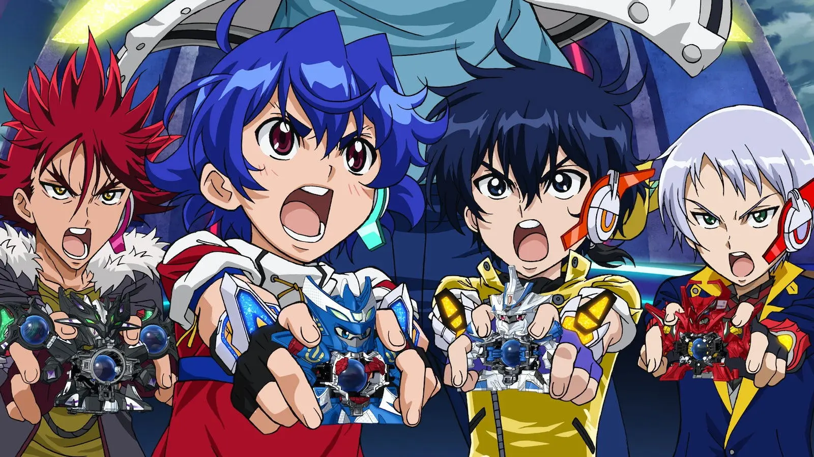 B-Daman Crossfire backdrop