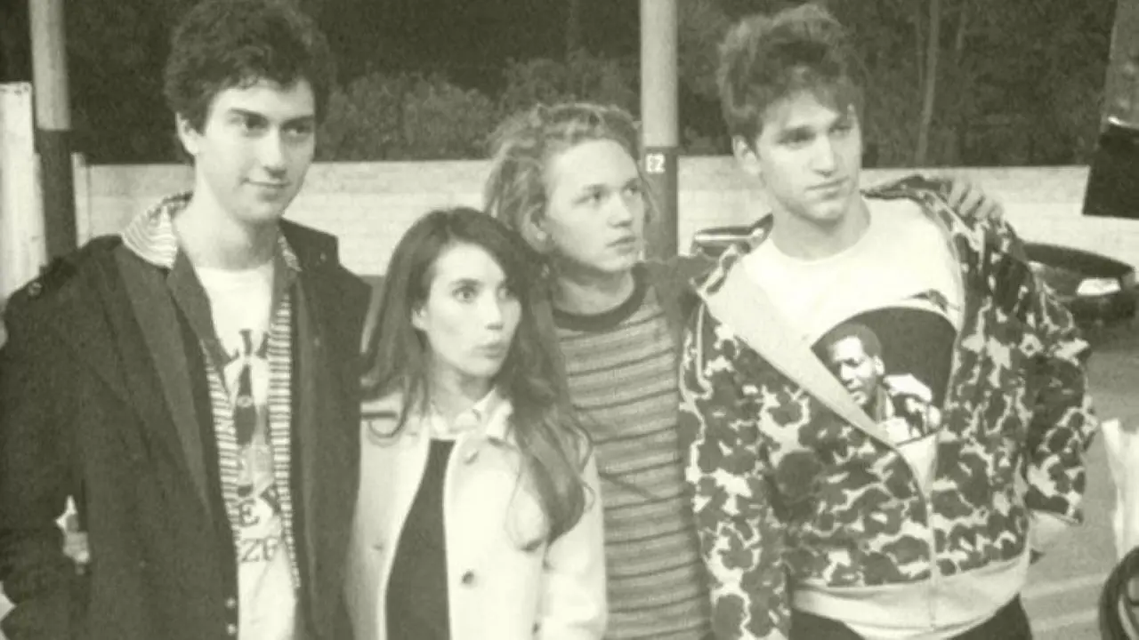 Behind the Scenes of Palo Alto backdrop