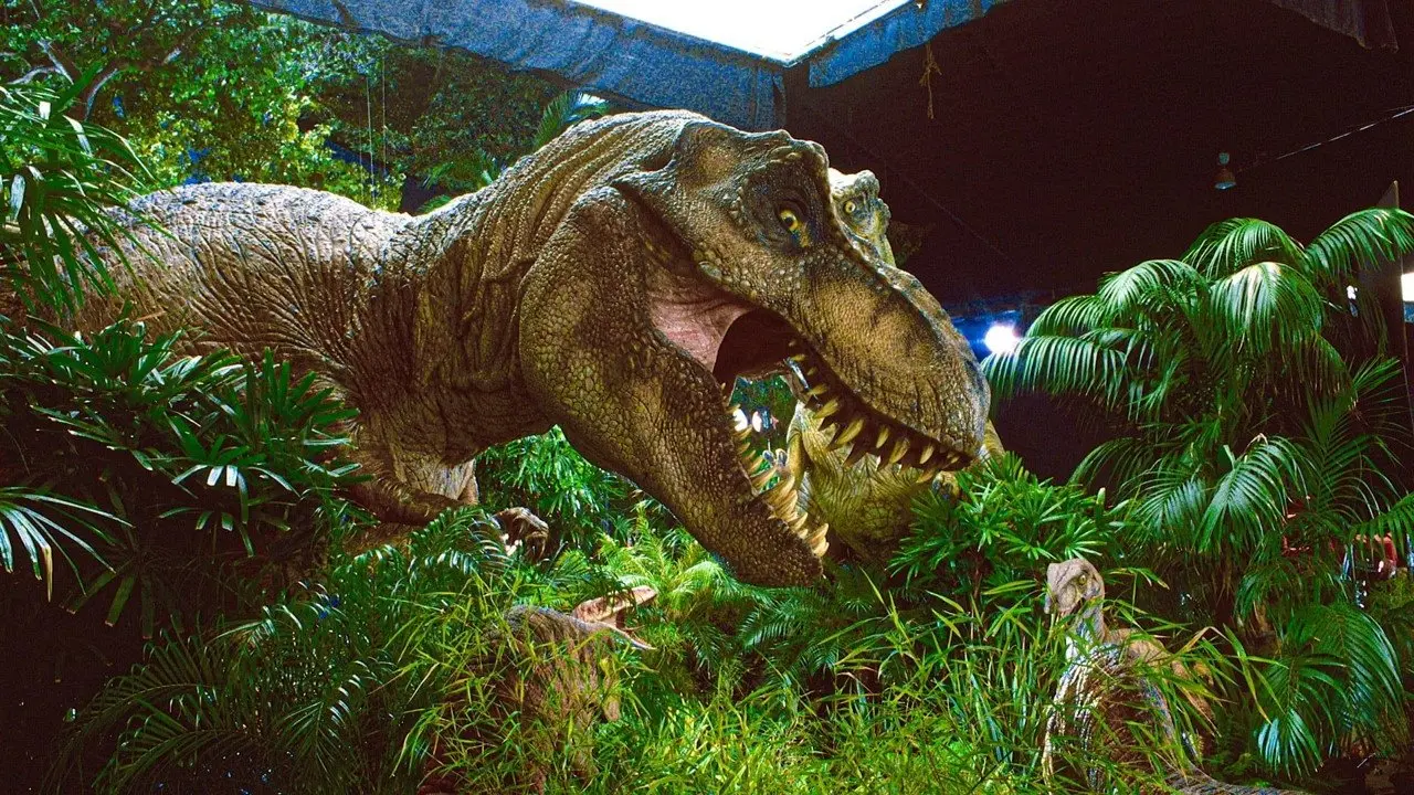 The Making of 'The Lost World' backdrop