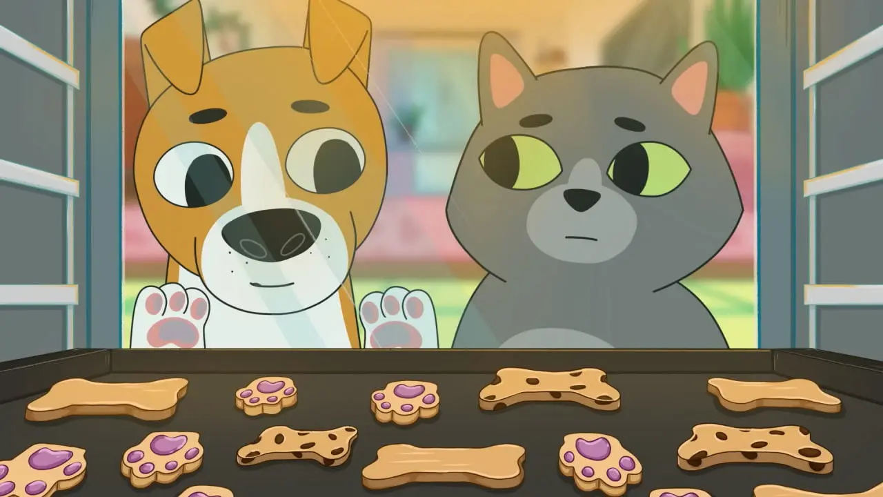 Patron the Dog backdrop