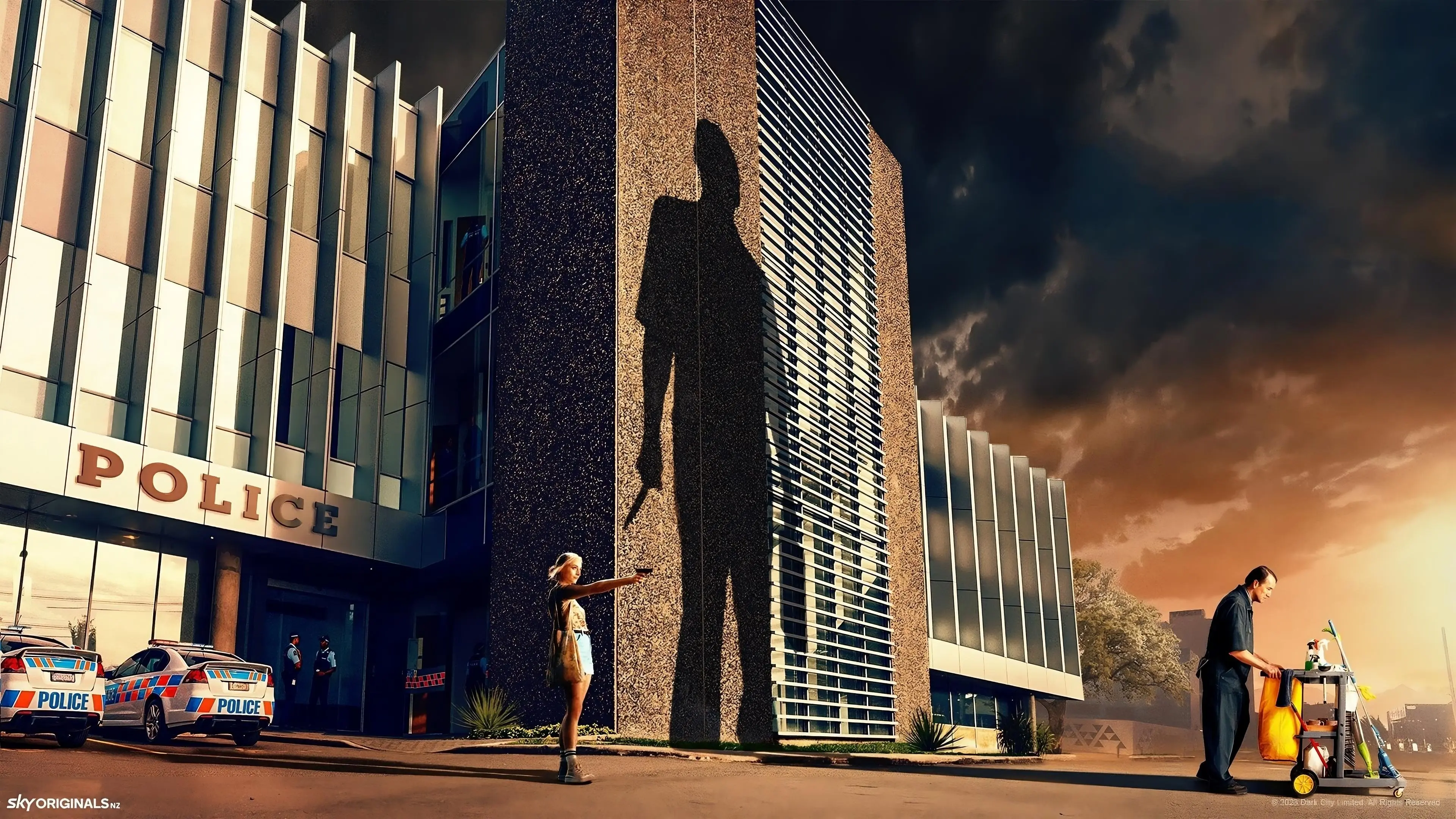 Dark City: The Cleaner backdrop