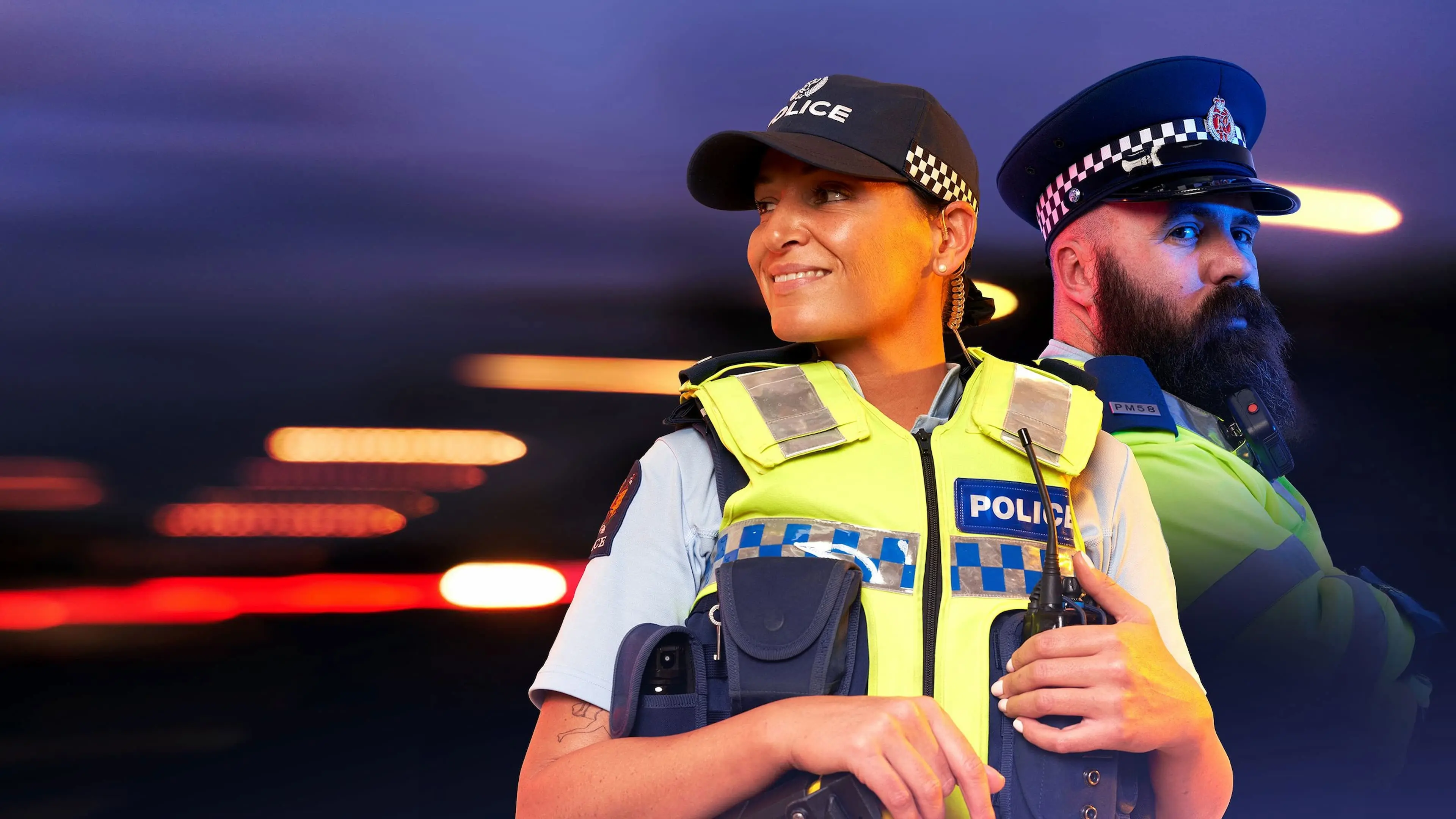 Motorway Patrol backdrop