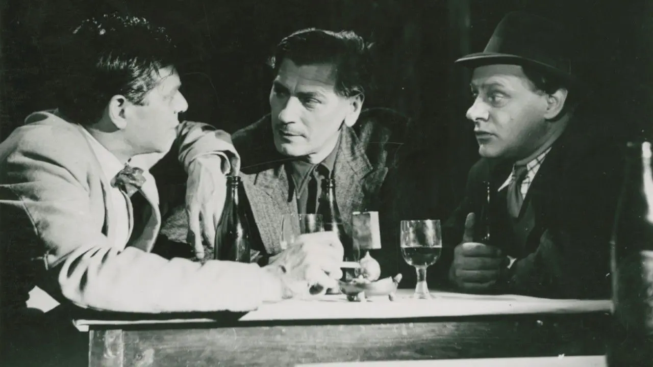 Hon trodde det var han backdrop