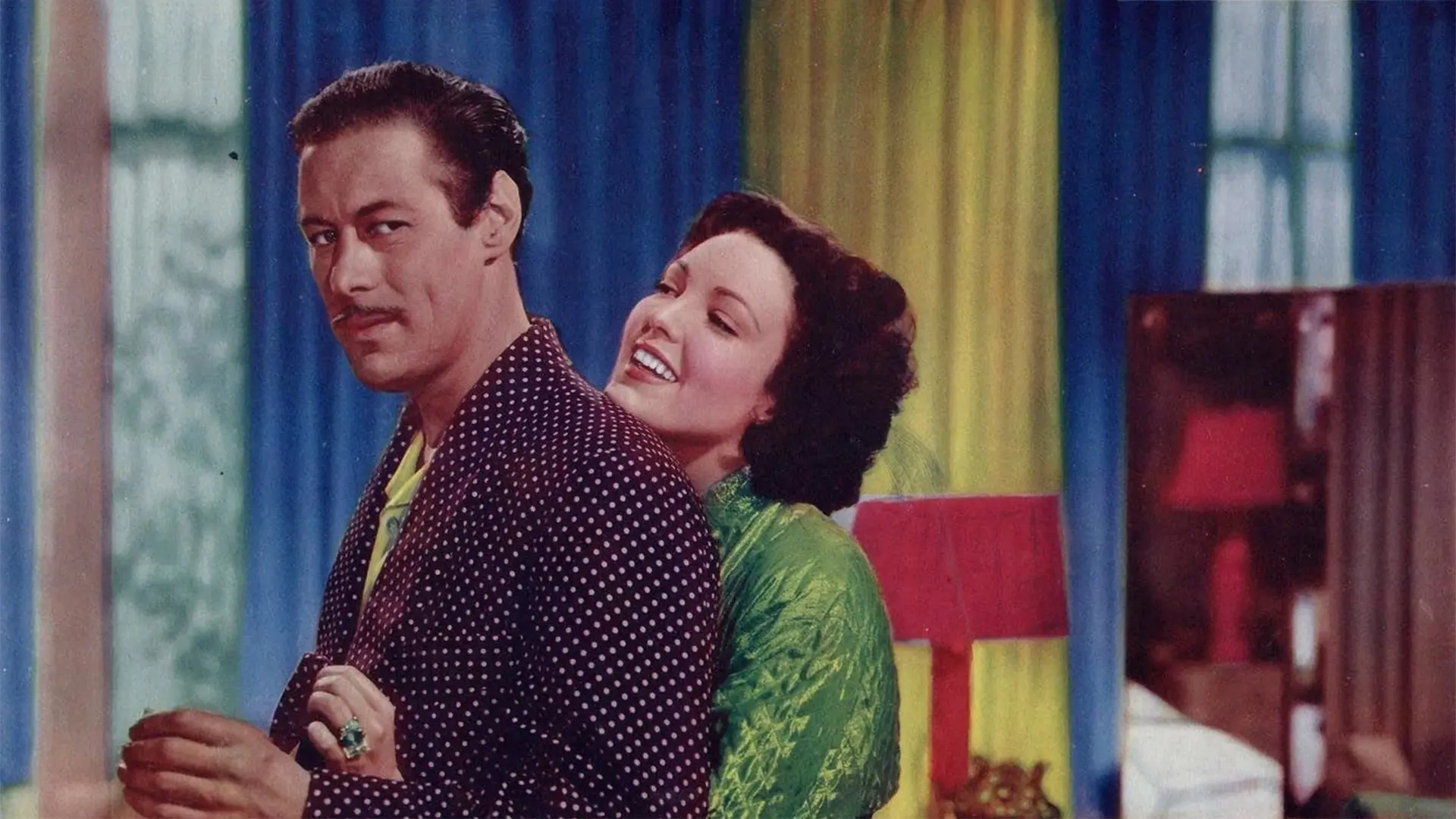 Unfaithfully Yours backdrop