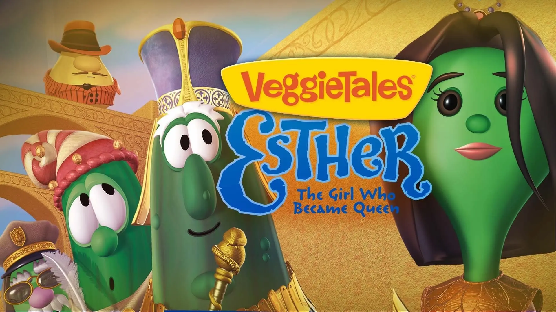 VeggieTales: Esther, The Girl Who Became Queen backdrop