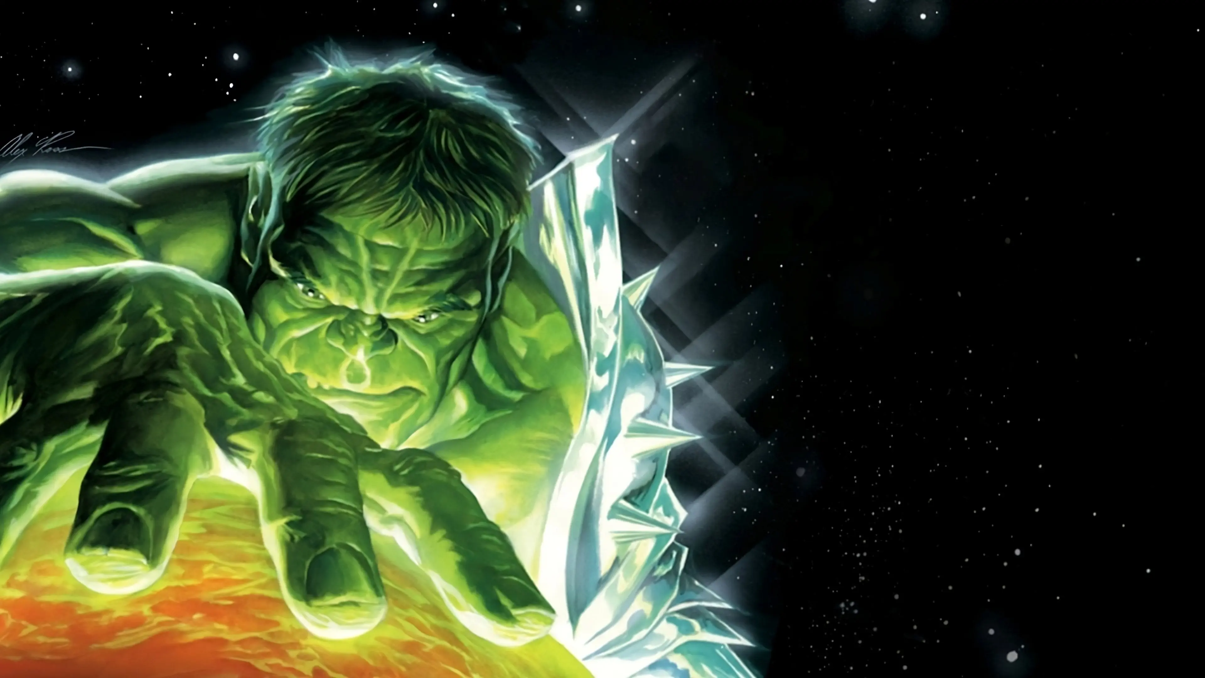 Planet Hulk backdrop