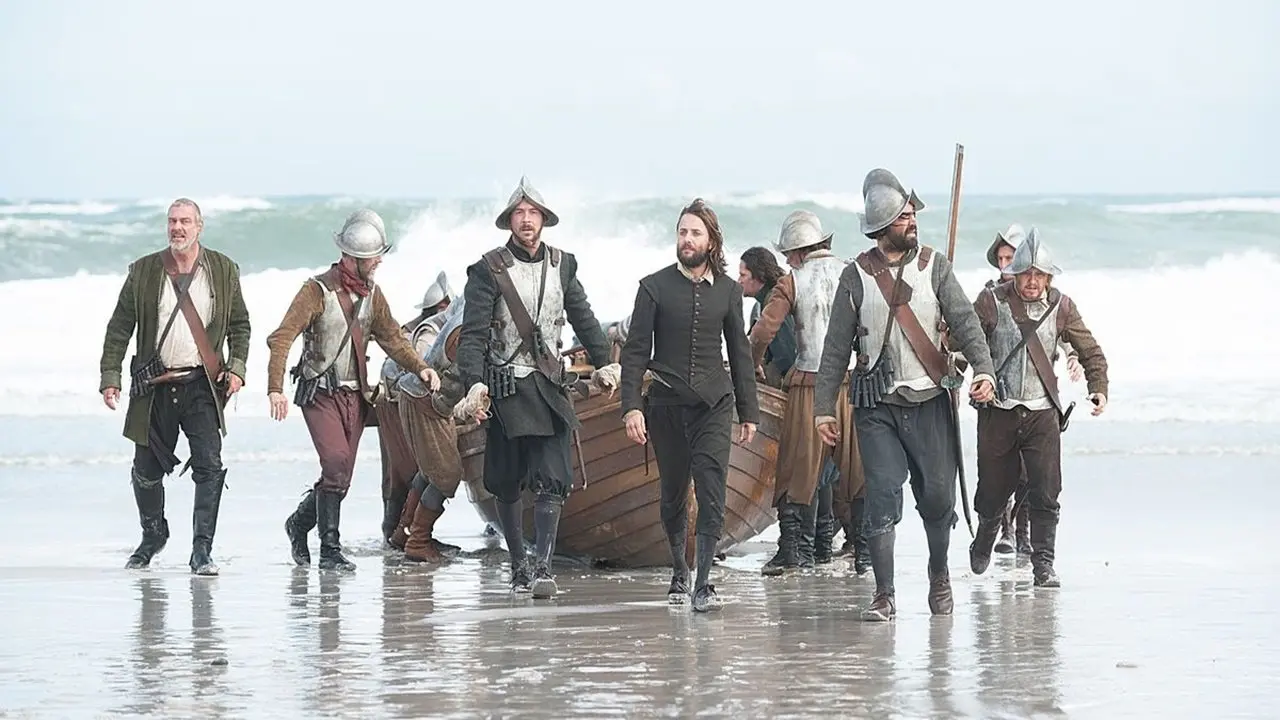 Saints & Strangers backdrop