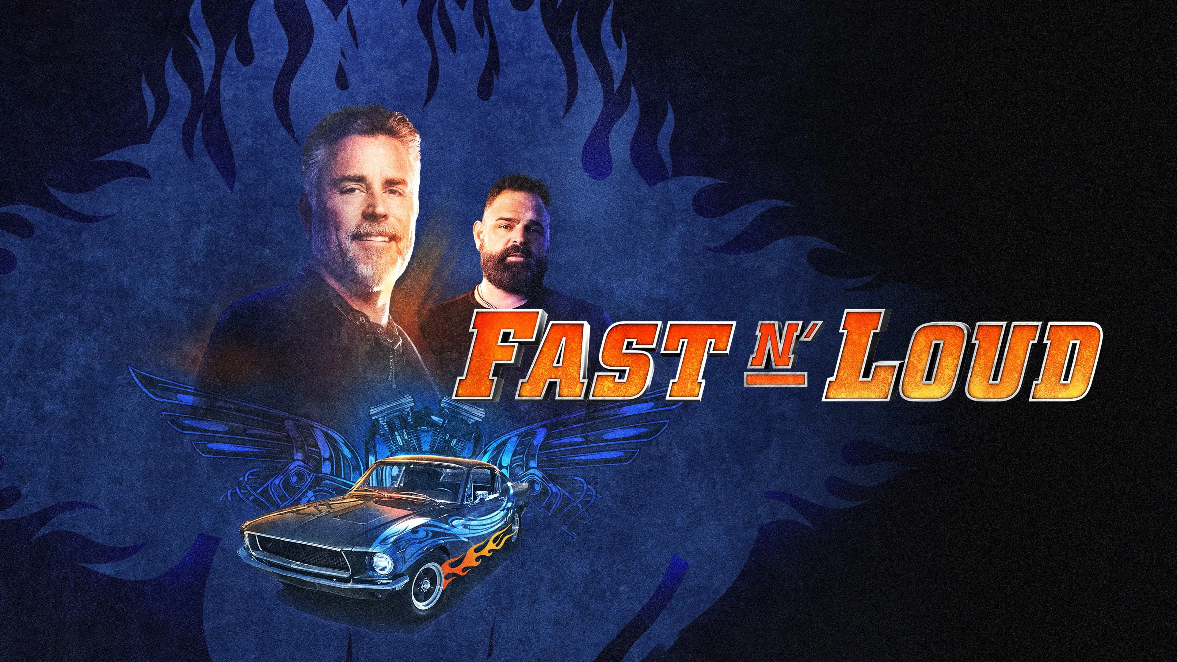 Fast N' Loud backdrop