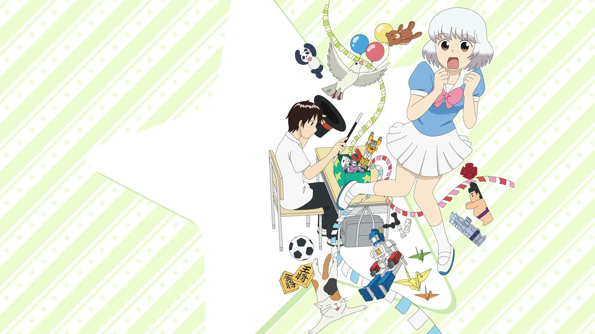 Tonari no Seki-kun: The Master of Killing Time backdrop