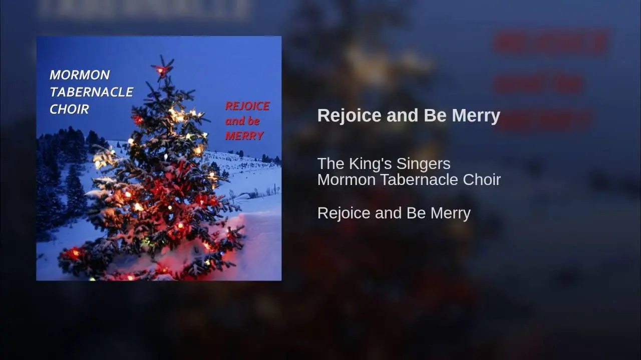 Rejoice and Be Merry! backdrop