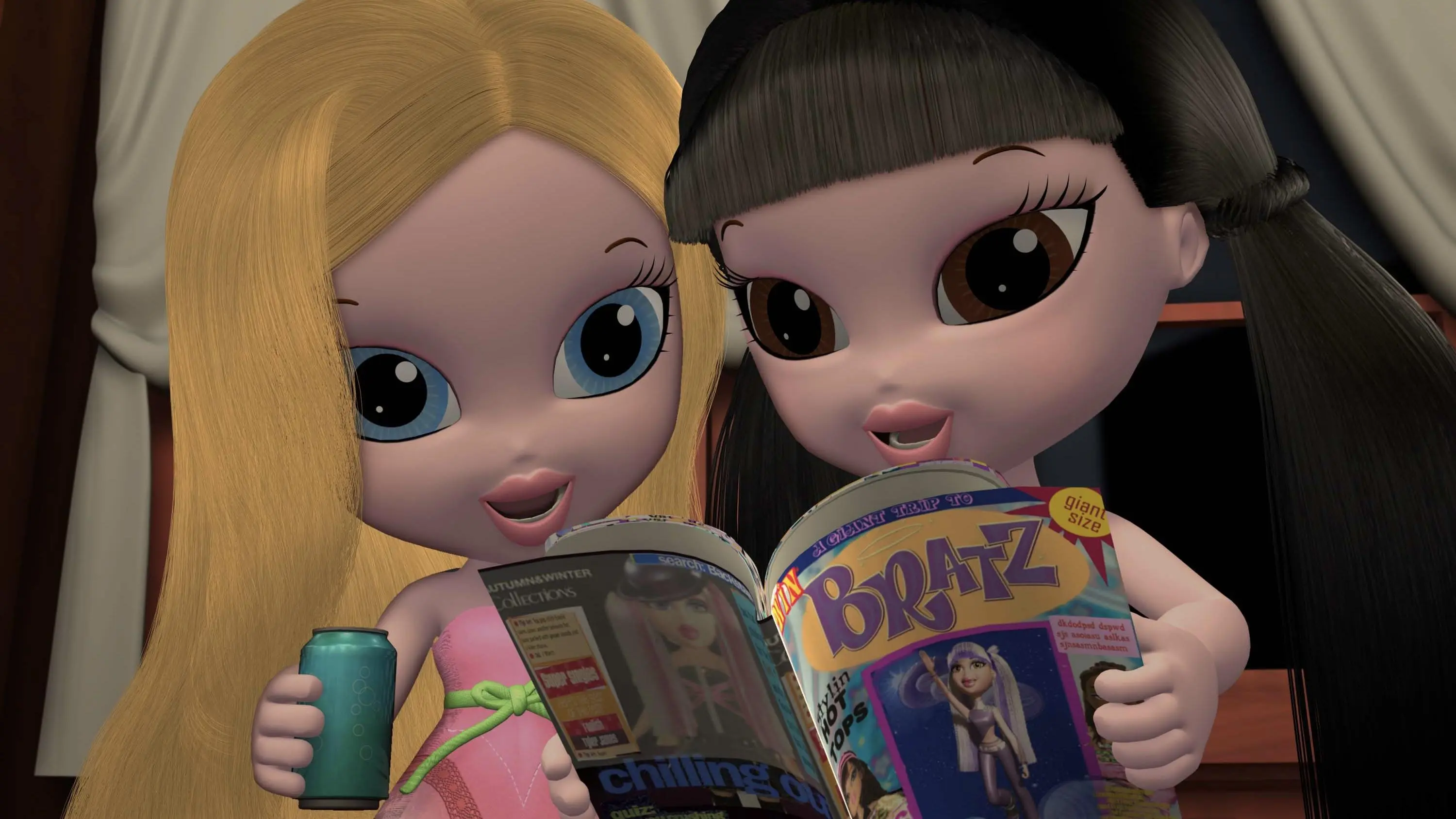 Bratz Kidz: Sleep-Over Adventure backdrop