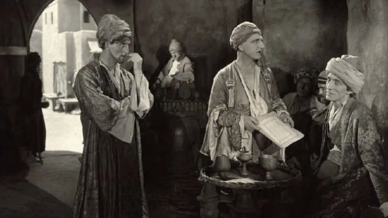 Omar the Tentmaker backdrop