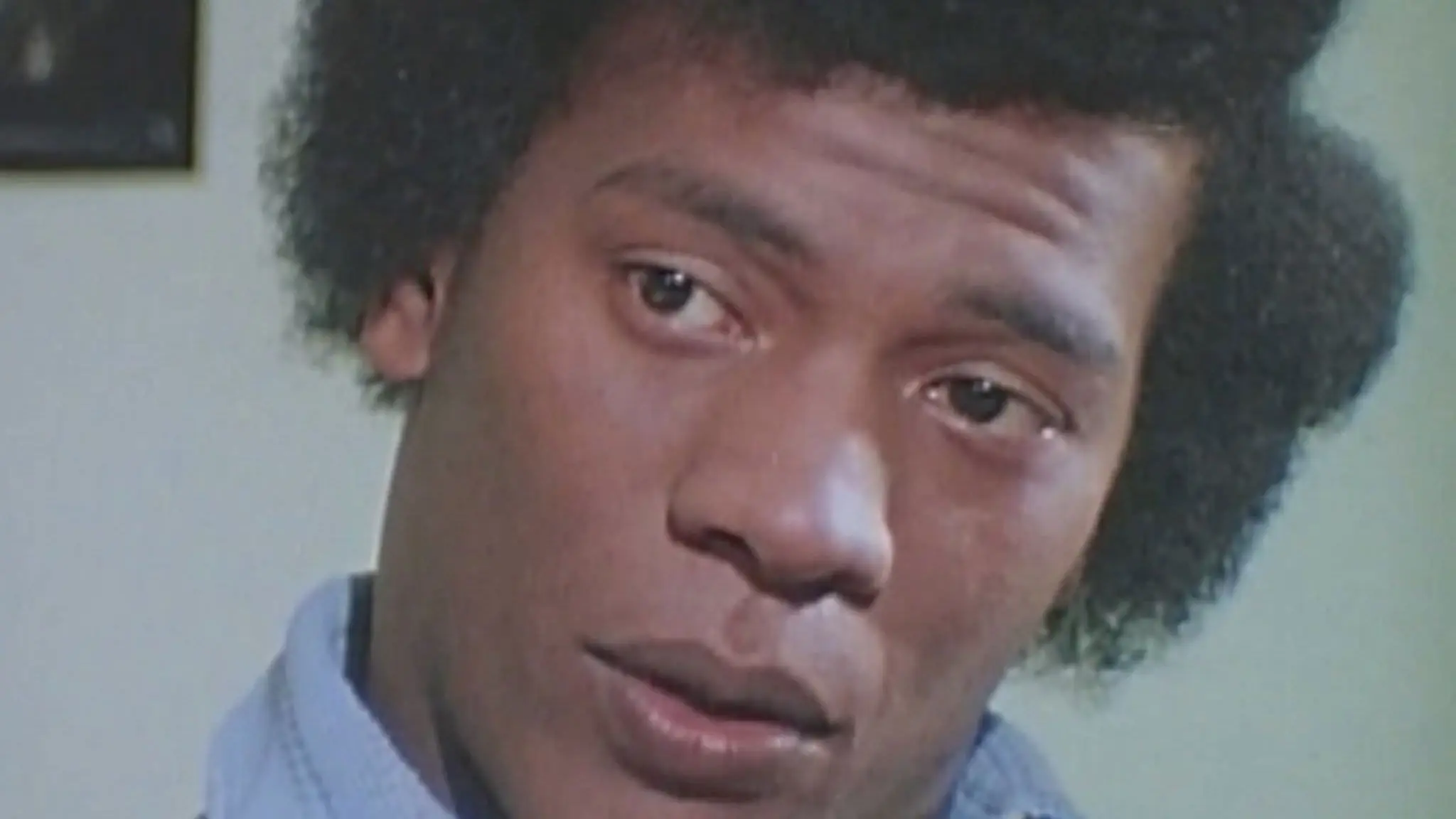 Dead, White and Blue backdrop