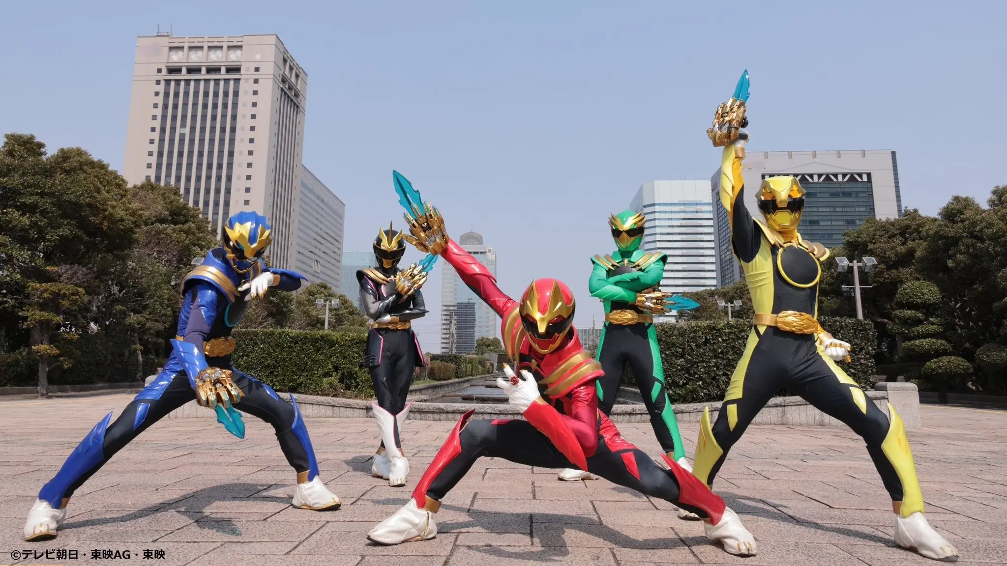 No. 1 Sentai Gozyuger backdrop