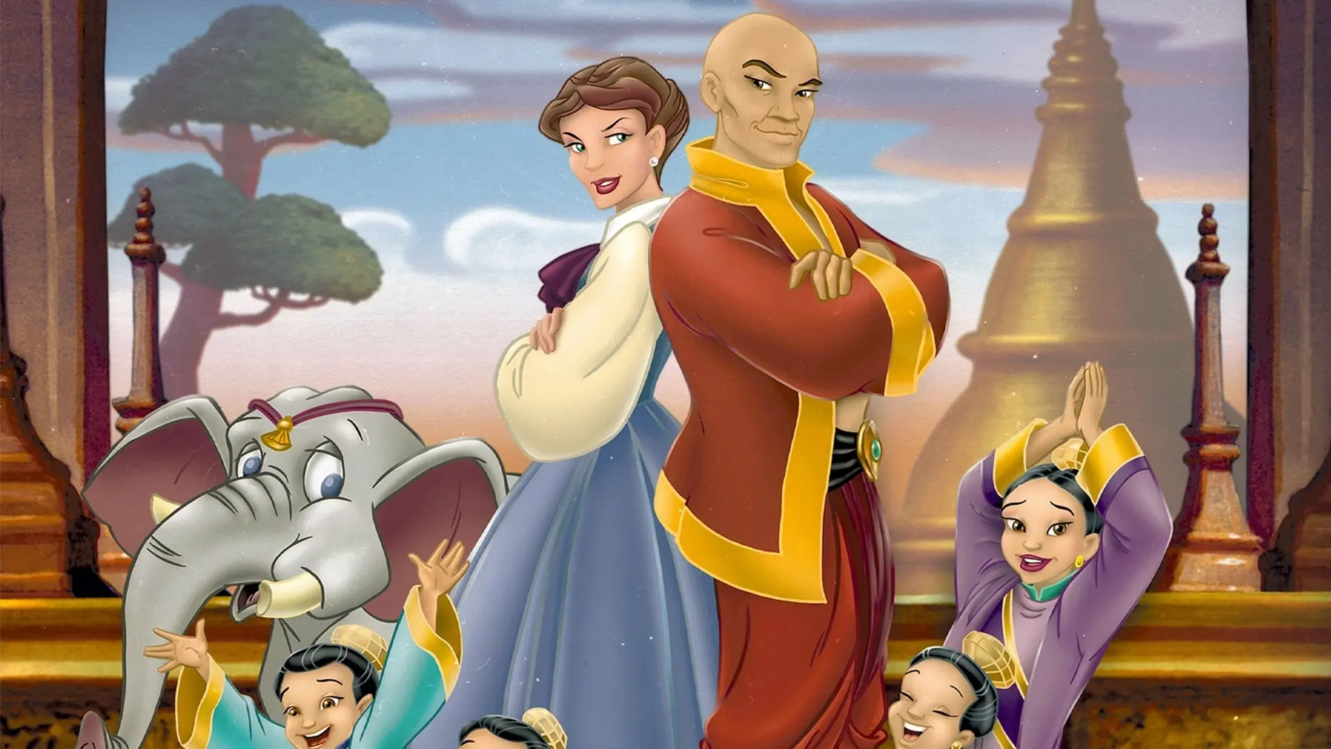 The King and I backdrop