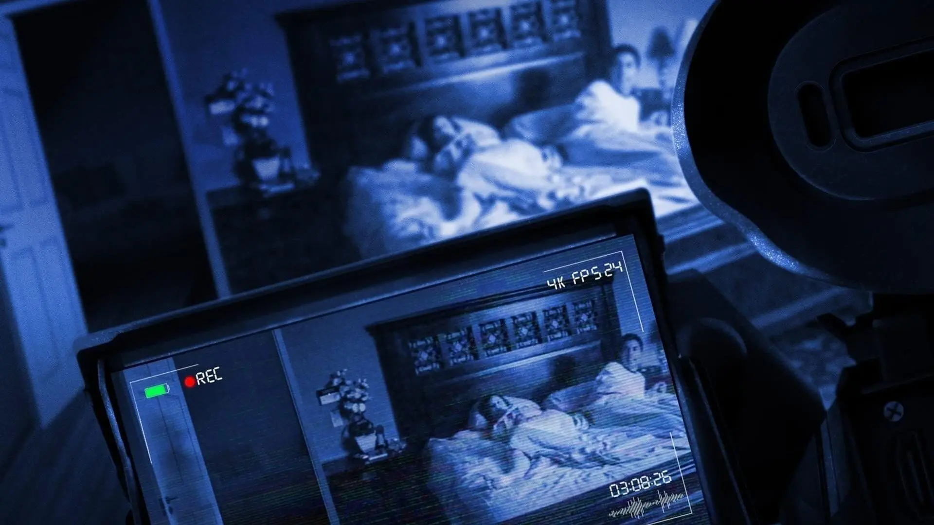 Unknown Dimension: The Story of Paranormal Activity backdrop