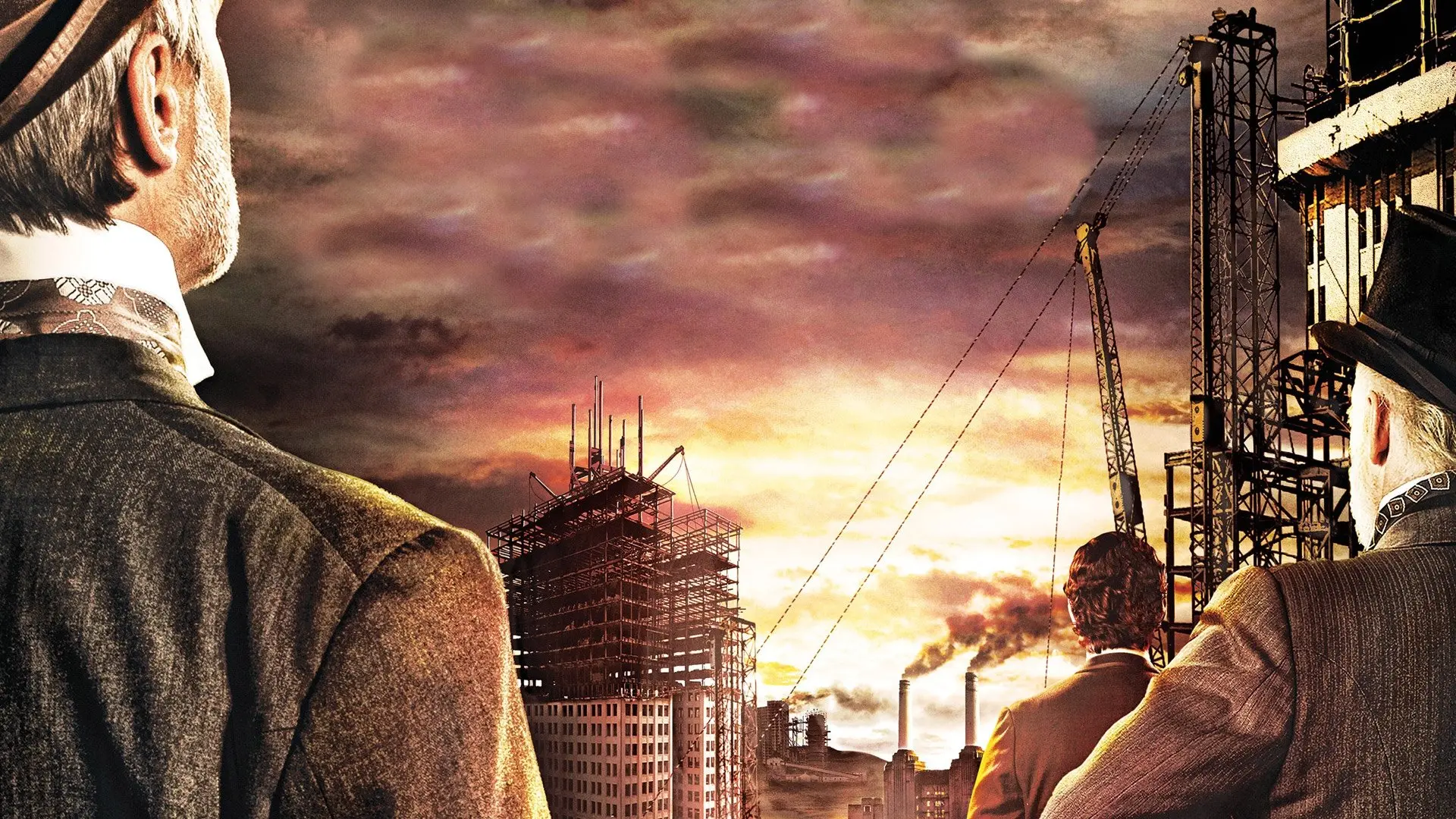 The Men Who Built America backdrop