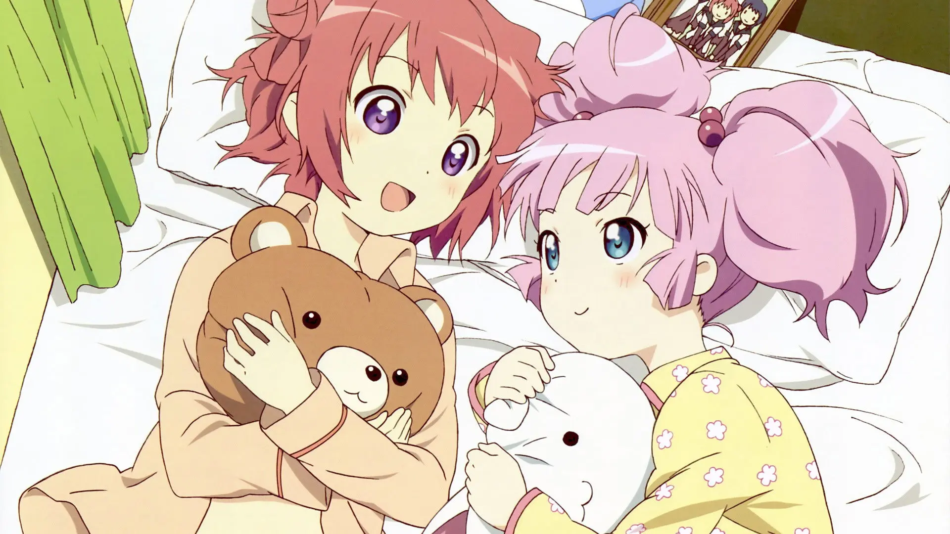 YuruYuri: Happy Go Lily backdrop
