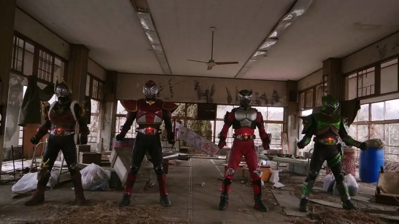 RIDER TIME: Kamen Rider Ryuki backdrop