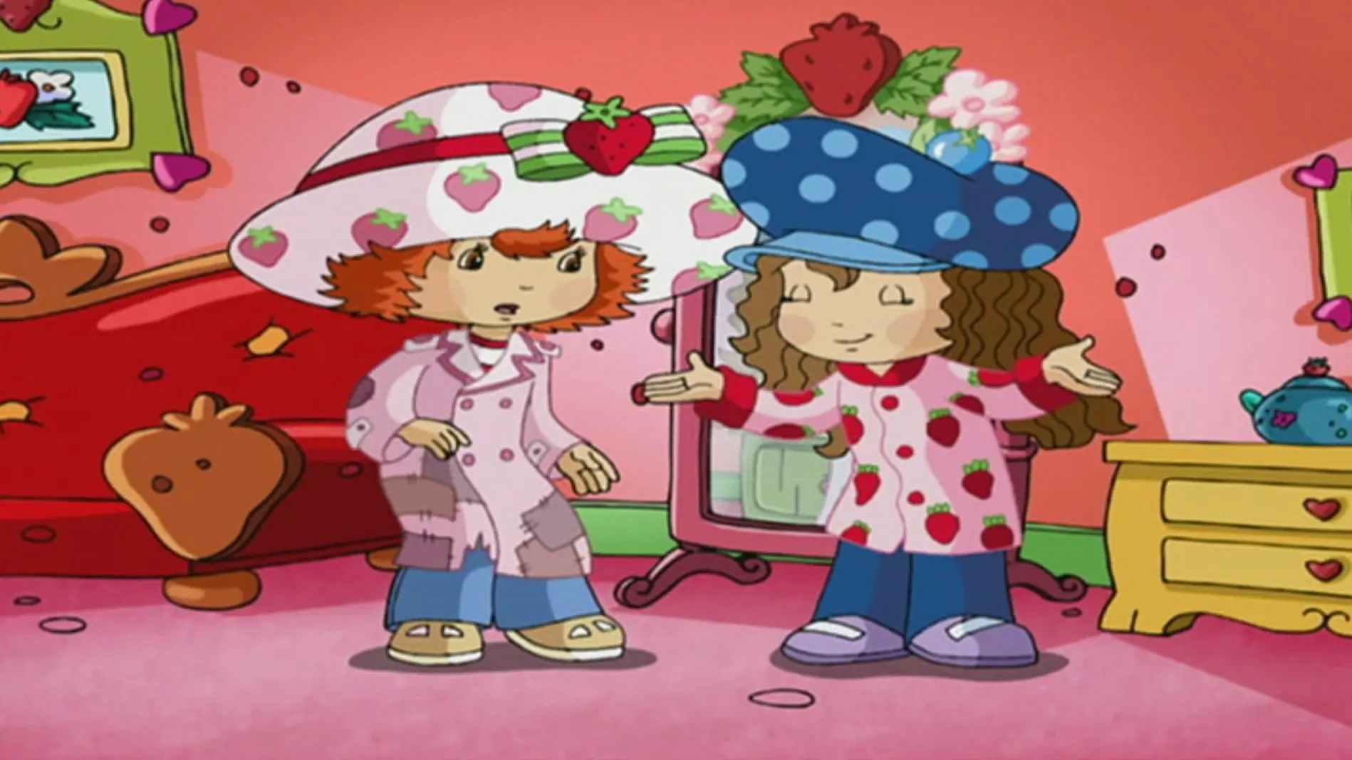 Strawberry Shortcake: Dress Up Days backdrop