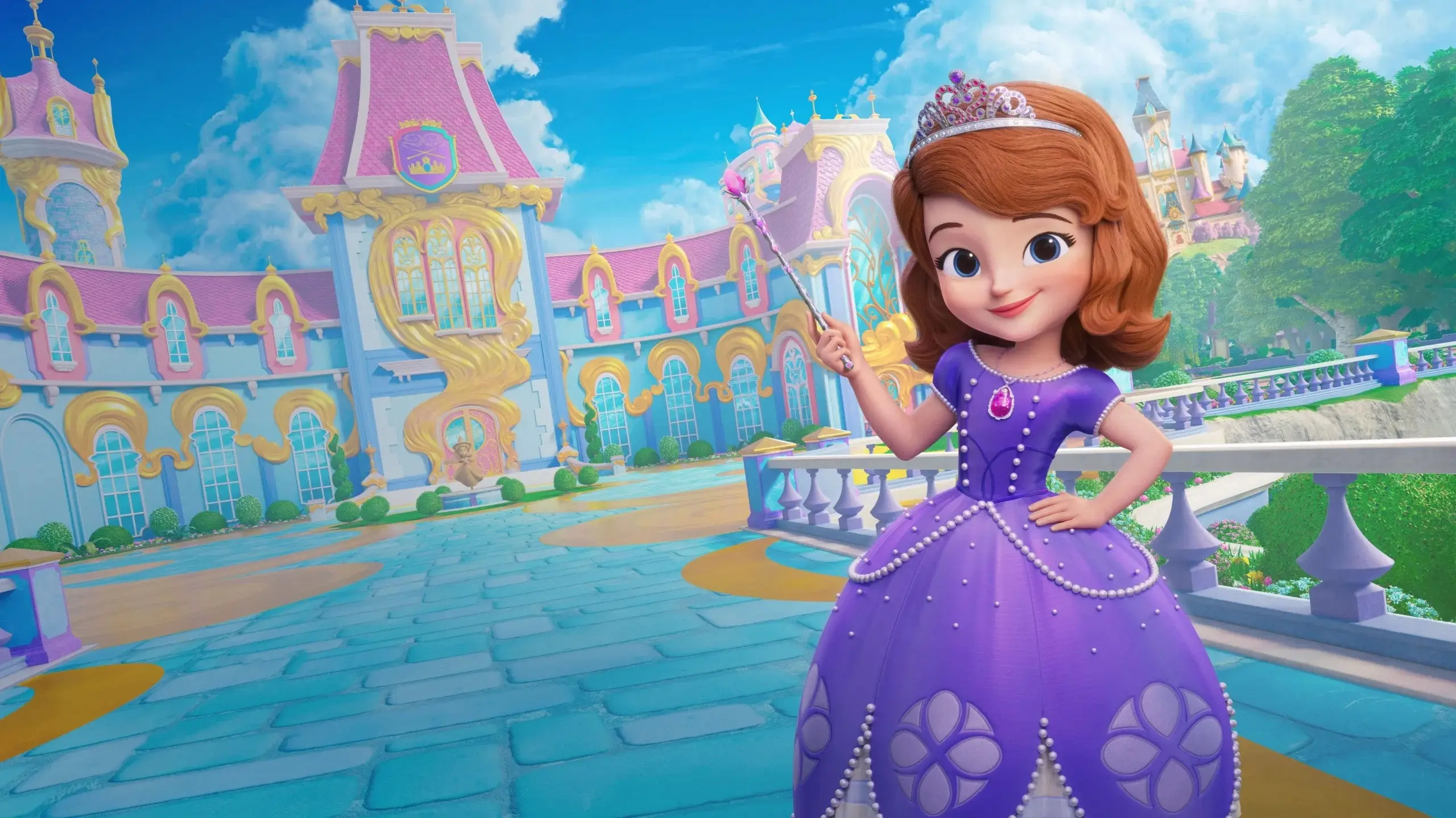 Sofia the First: Royal Magic backdrop