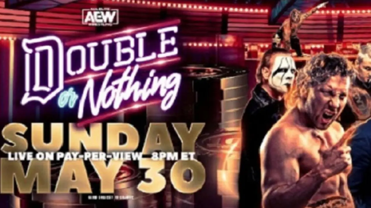 AEW Double or Nothing 2021: Countdown backdrop