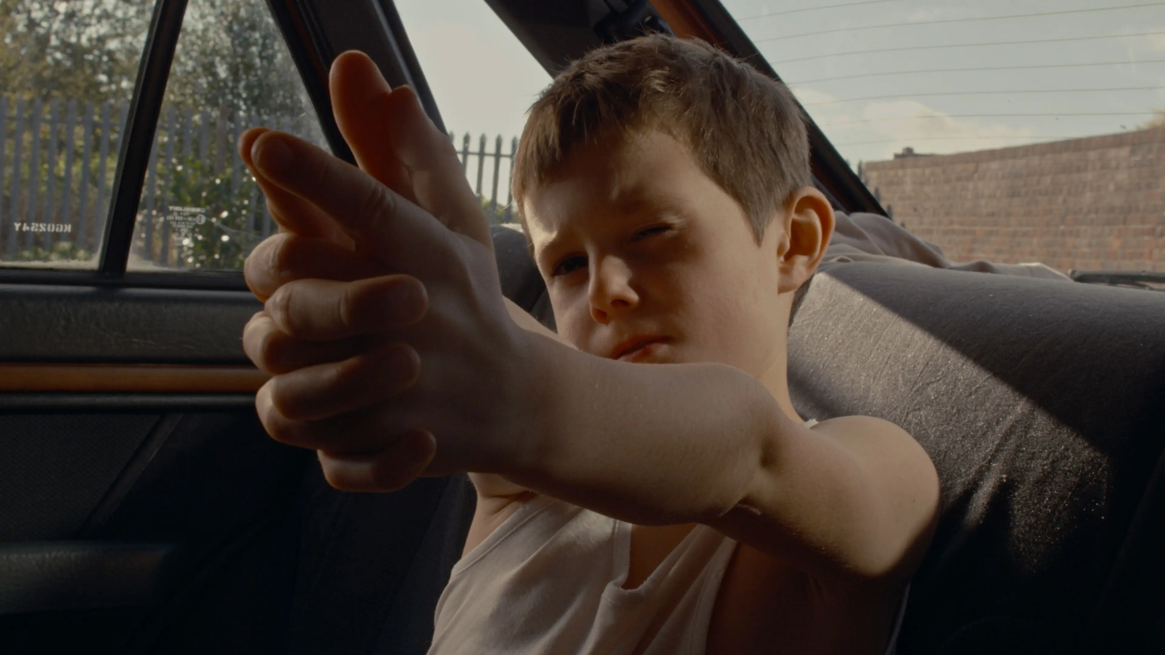 Boy in the Back Seat backdrop