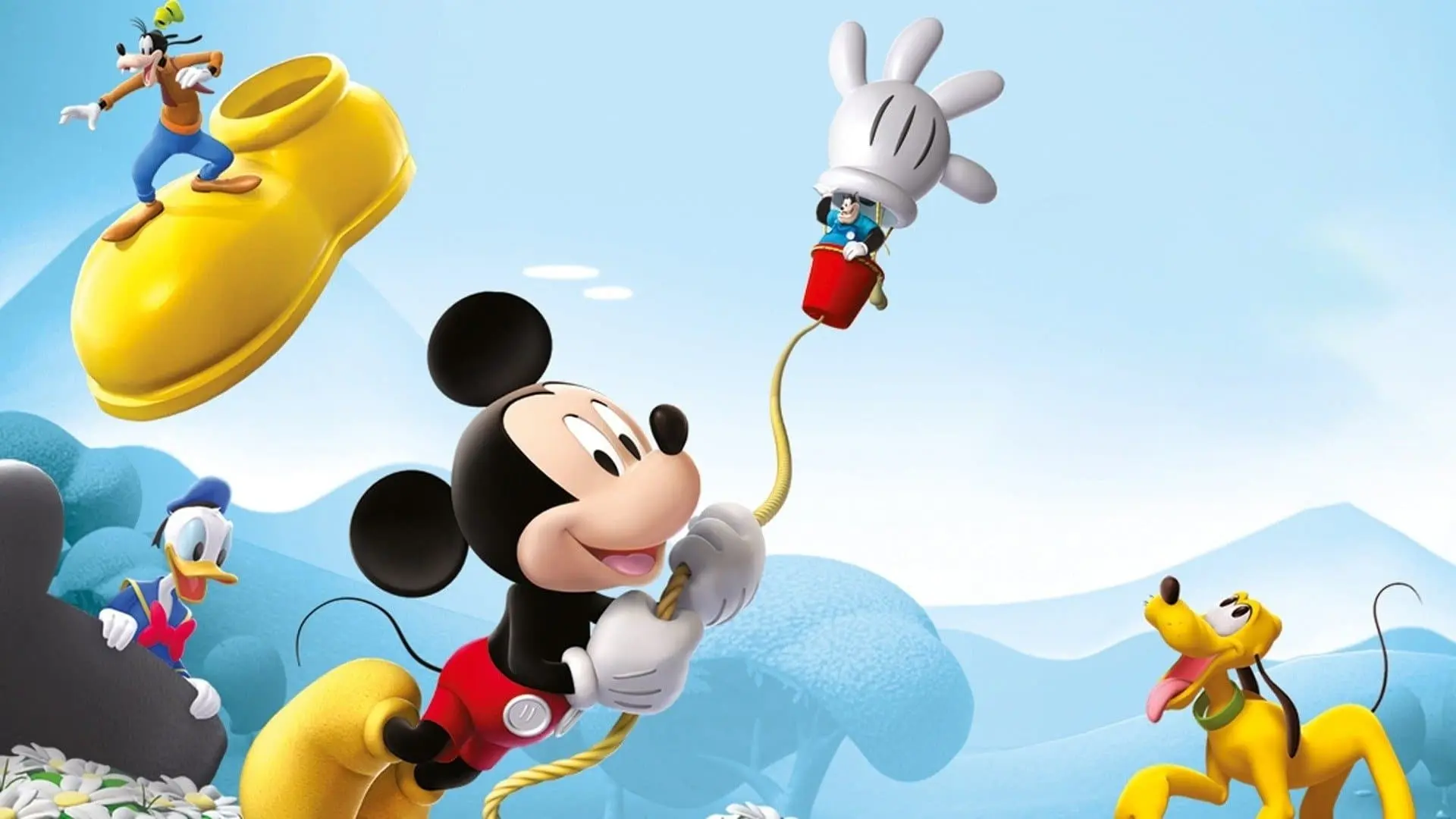Mickey Mouse Clubhouse: Mickey's Great Clubhouse Hunt backdrop