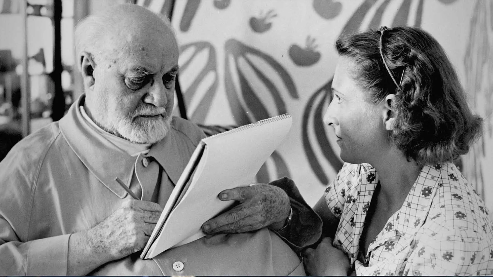 Matisse & Lydia backdrop